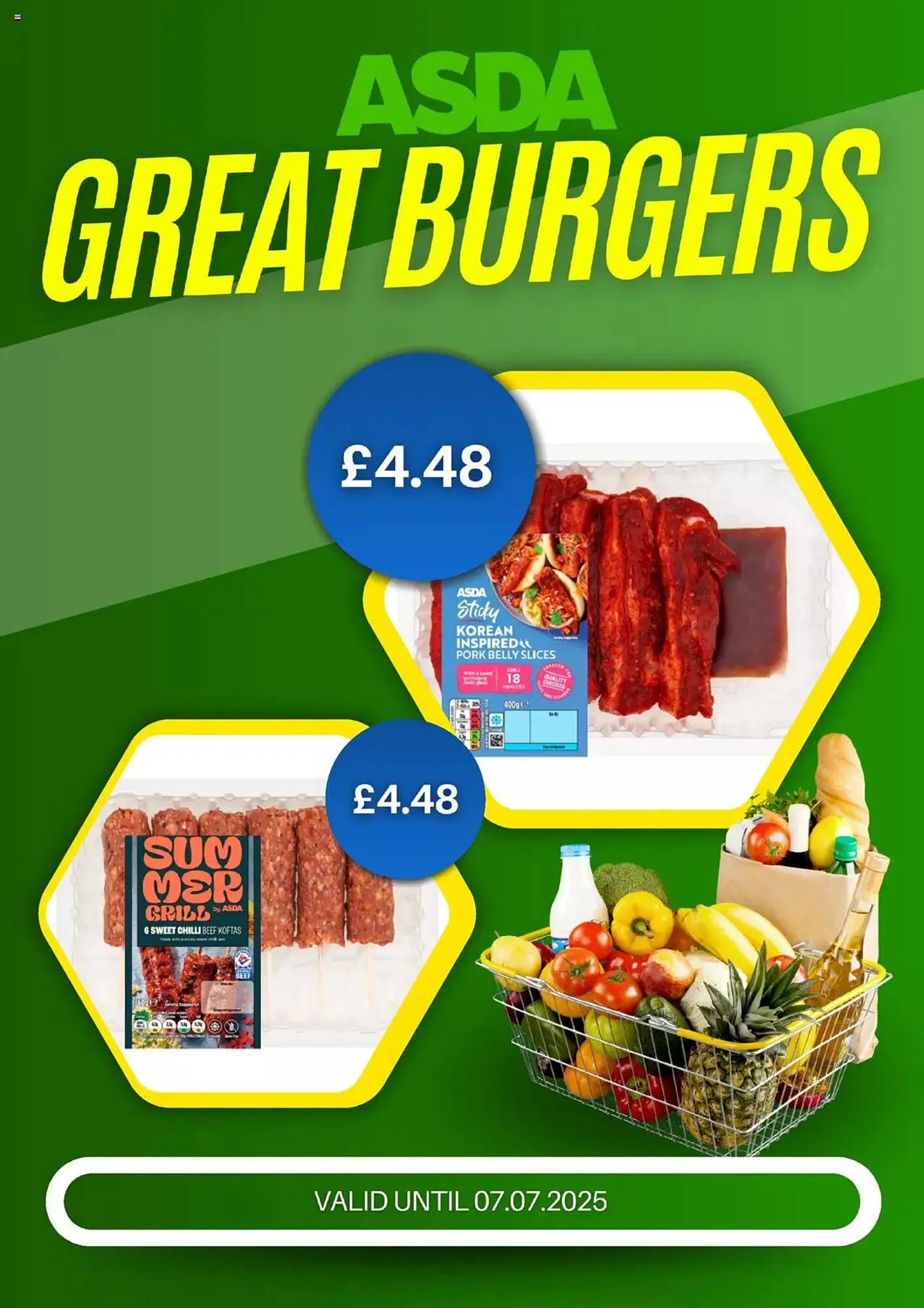 Asda leaflet from 1 July to 8 July 2025 - Catalogue Page 1