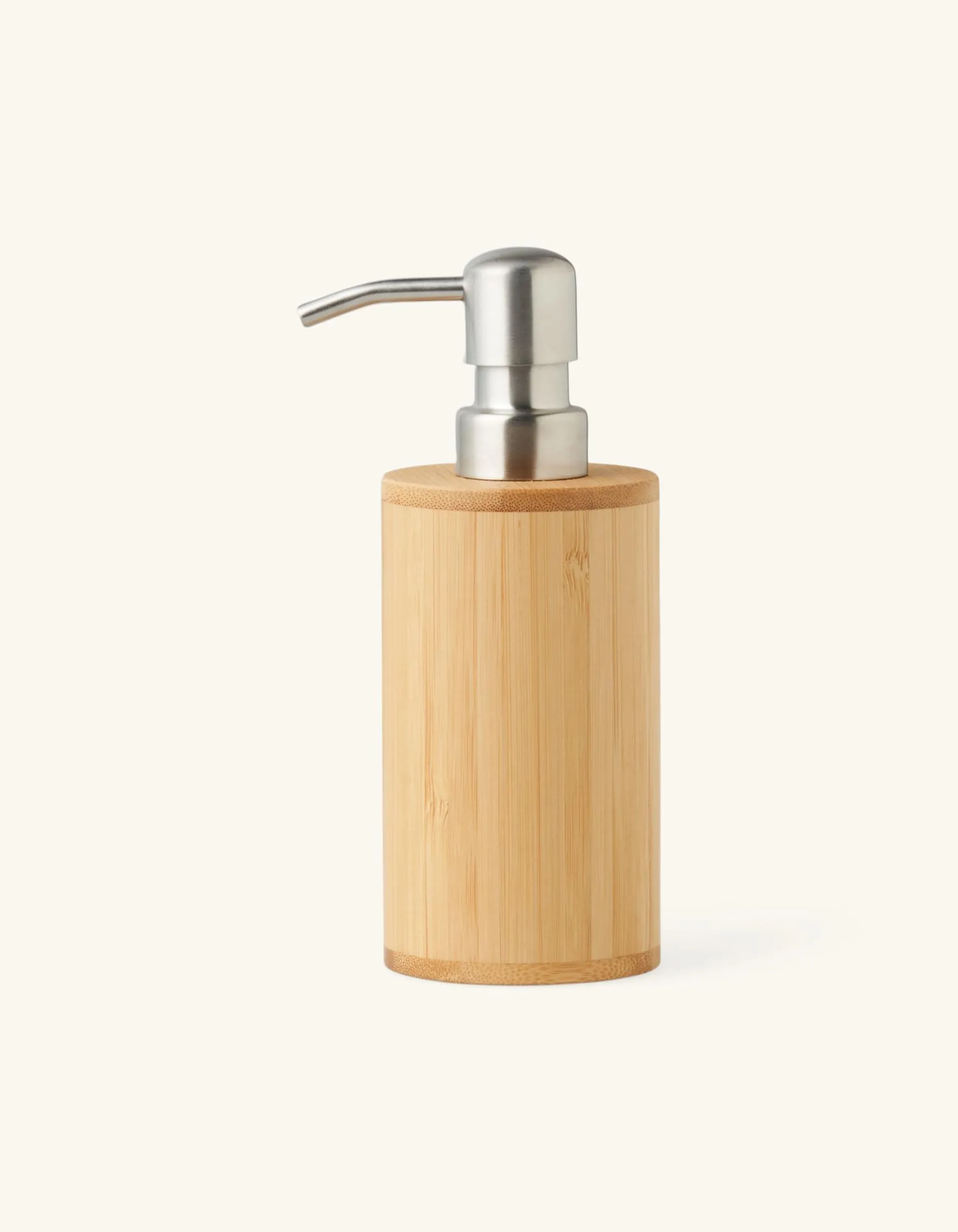 Soap dispenser Bamboo. 6.5 x 17.5 cm.