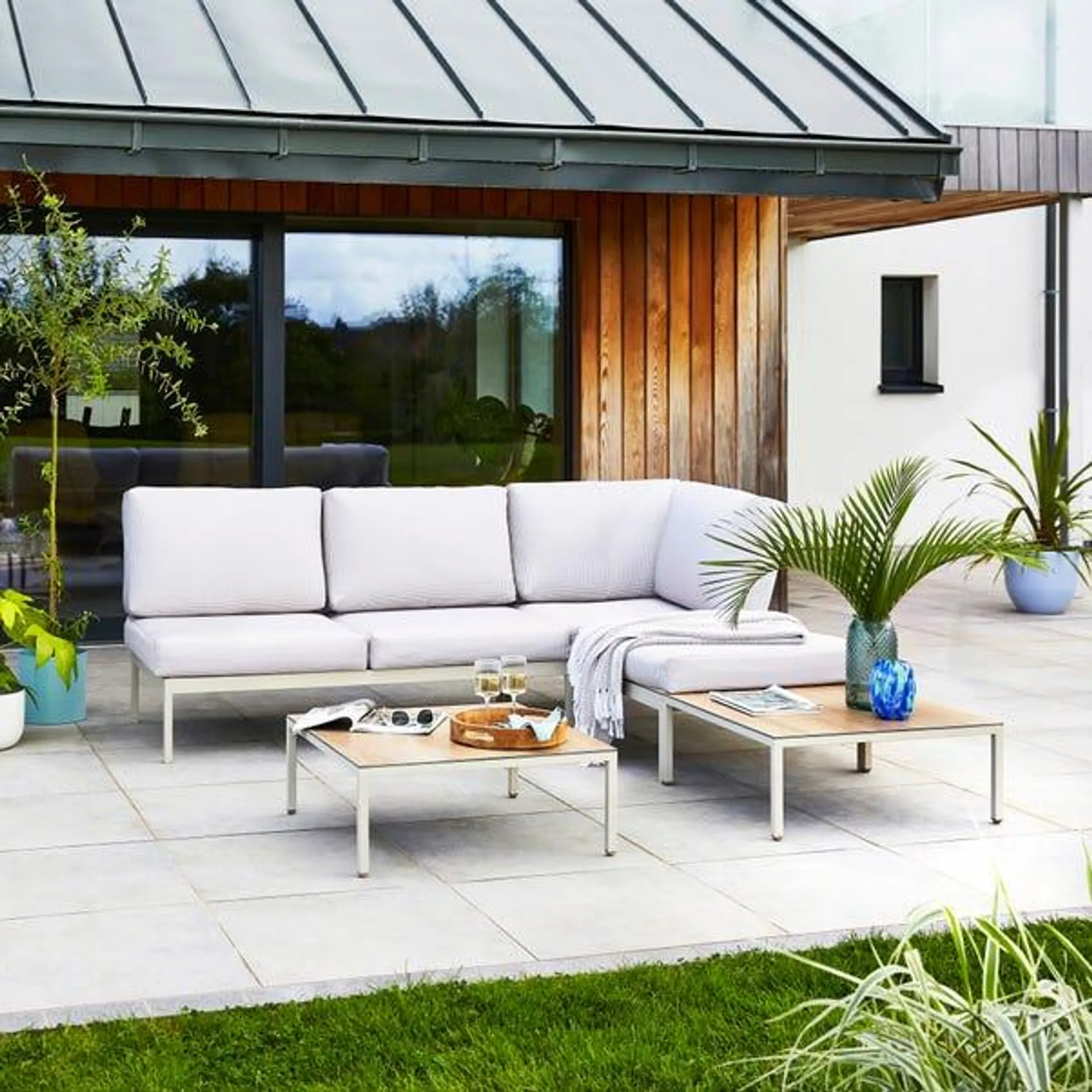 Dogtooth Multiway Garden Sofa Set