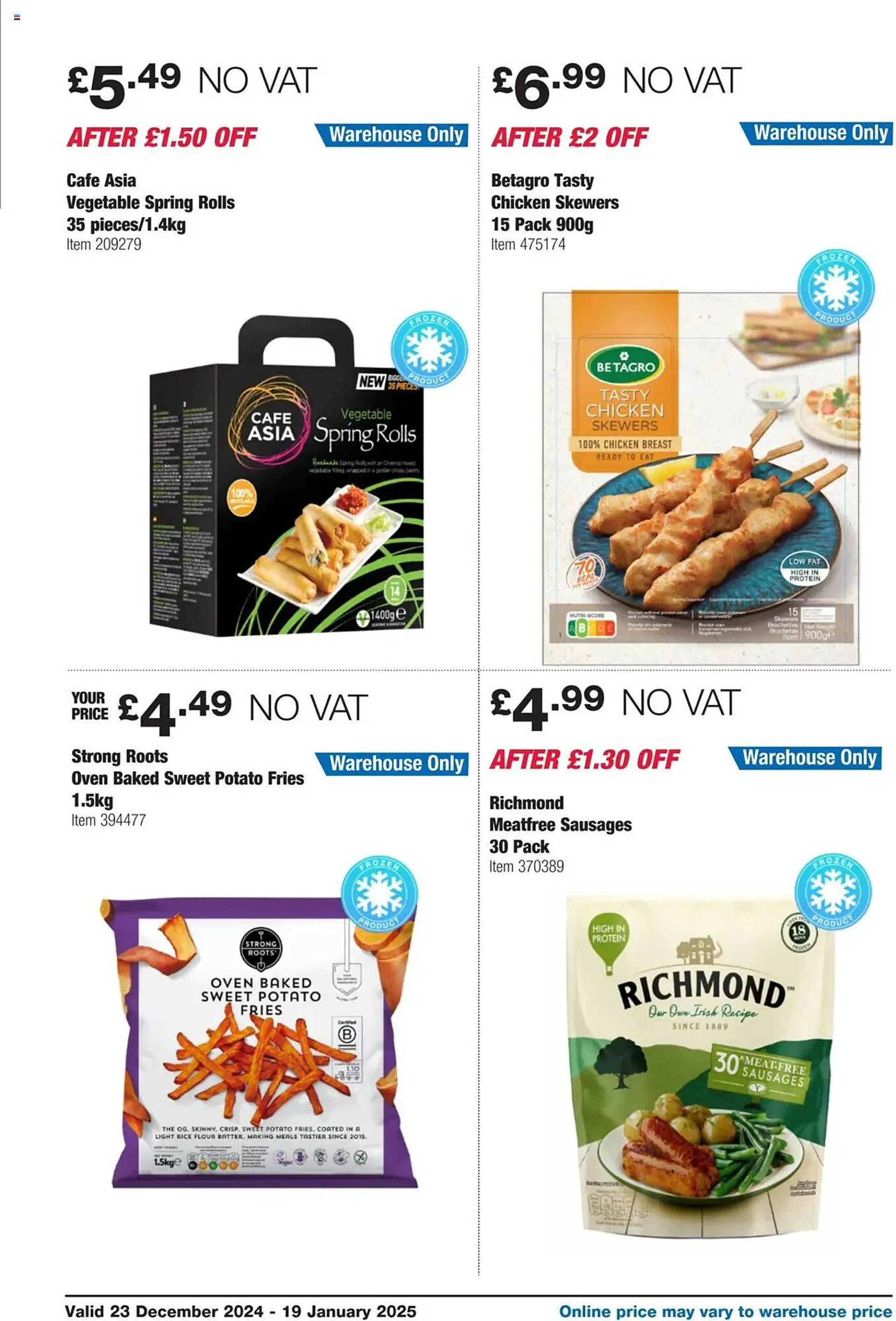 Costco leaflet from 23 December to 19 January 2025 - Catalogue Page 12