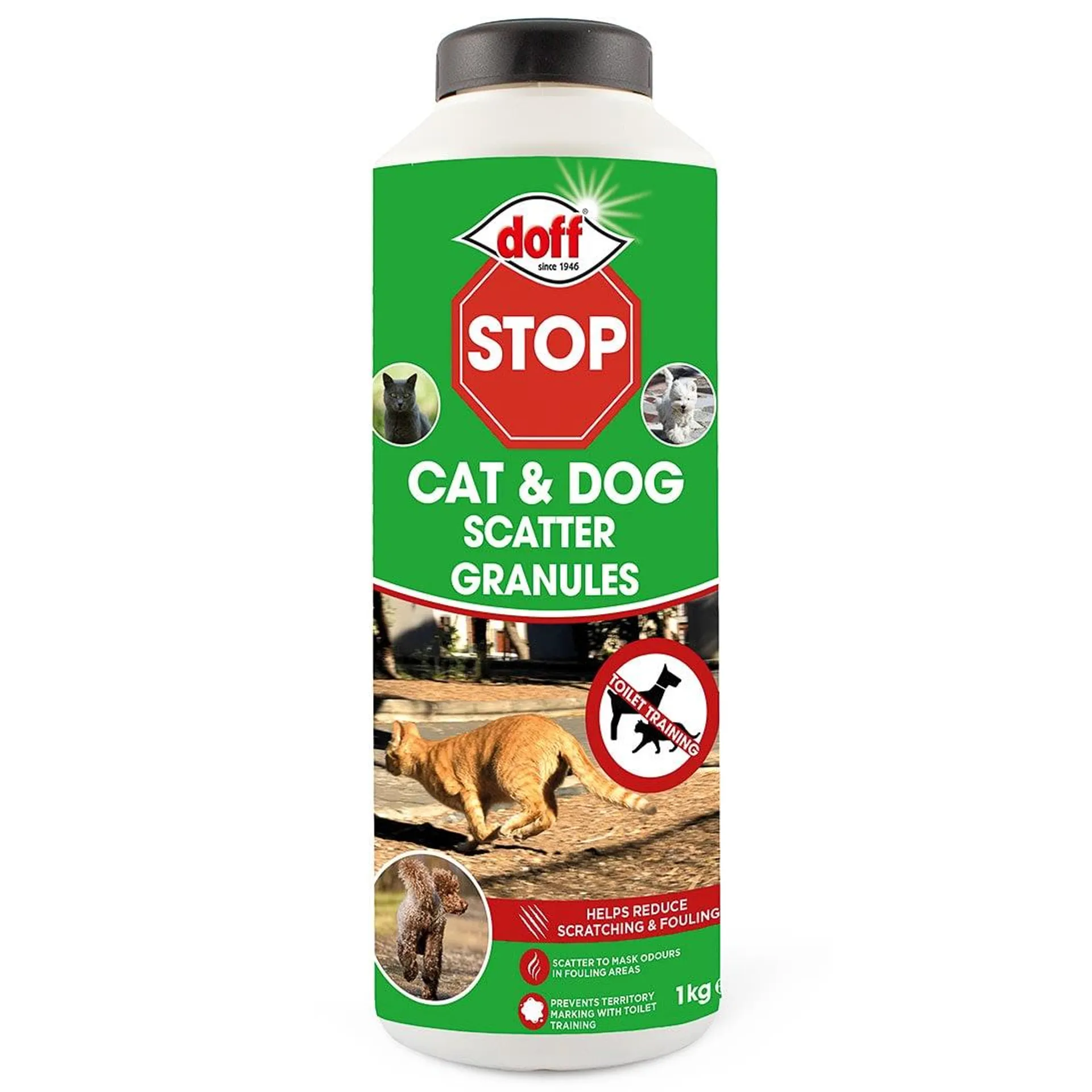 Doff Stop Cat & Dog Scatter Granules 1kg