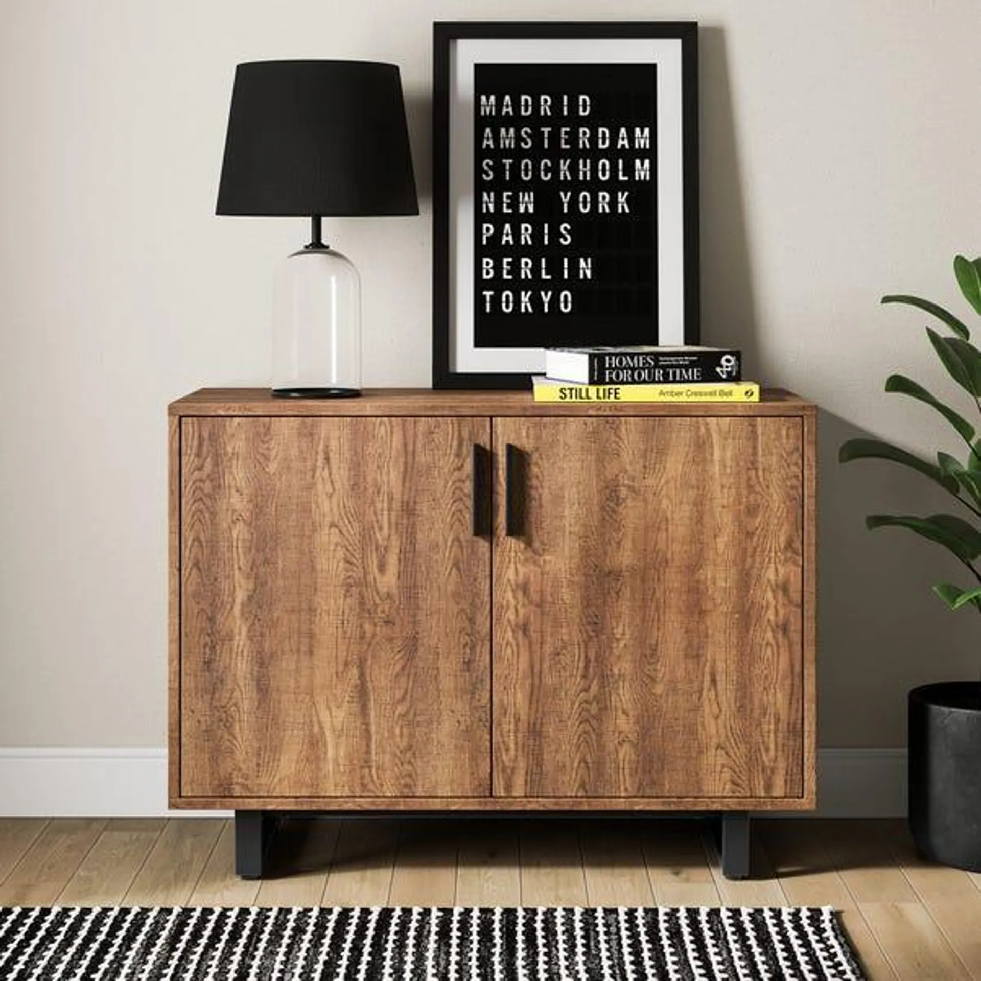 Freddie Small Sideboard Oak Effect