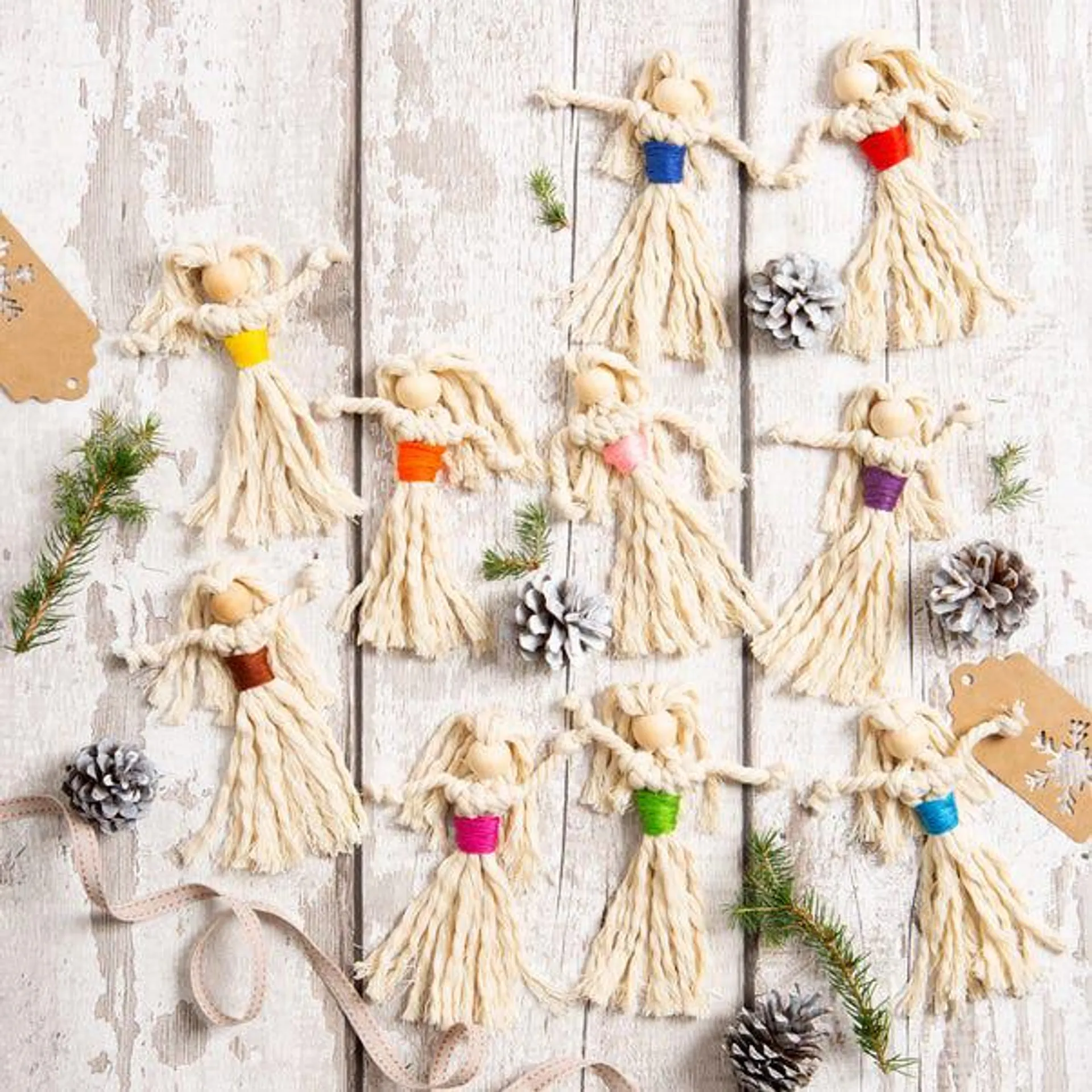 Wool Couture Little Fairies Macrame Kit