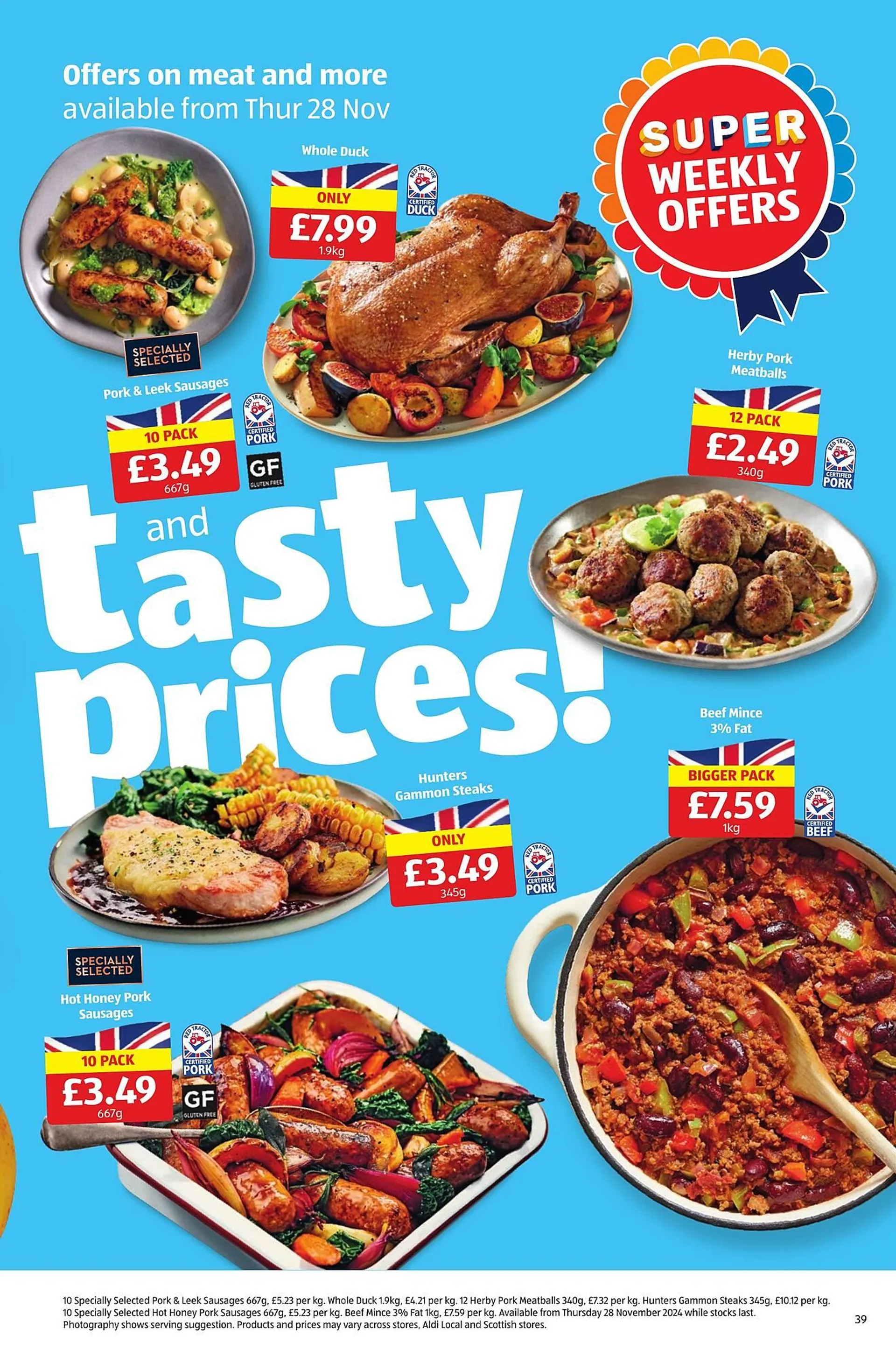 Aldi leaflet from 28 November to 1 December 2024 - Catalogue Page 39