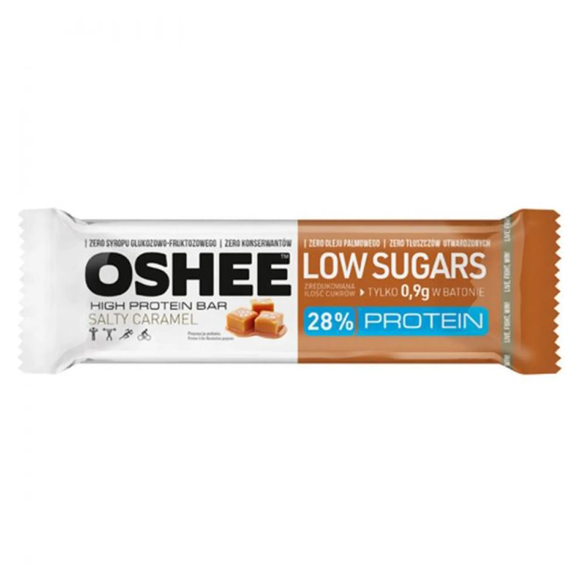 Oshee High Protein Bar 16 Pack - Salty Caramel