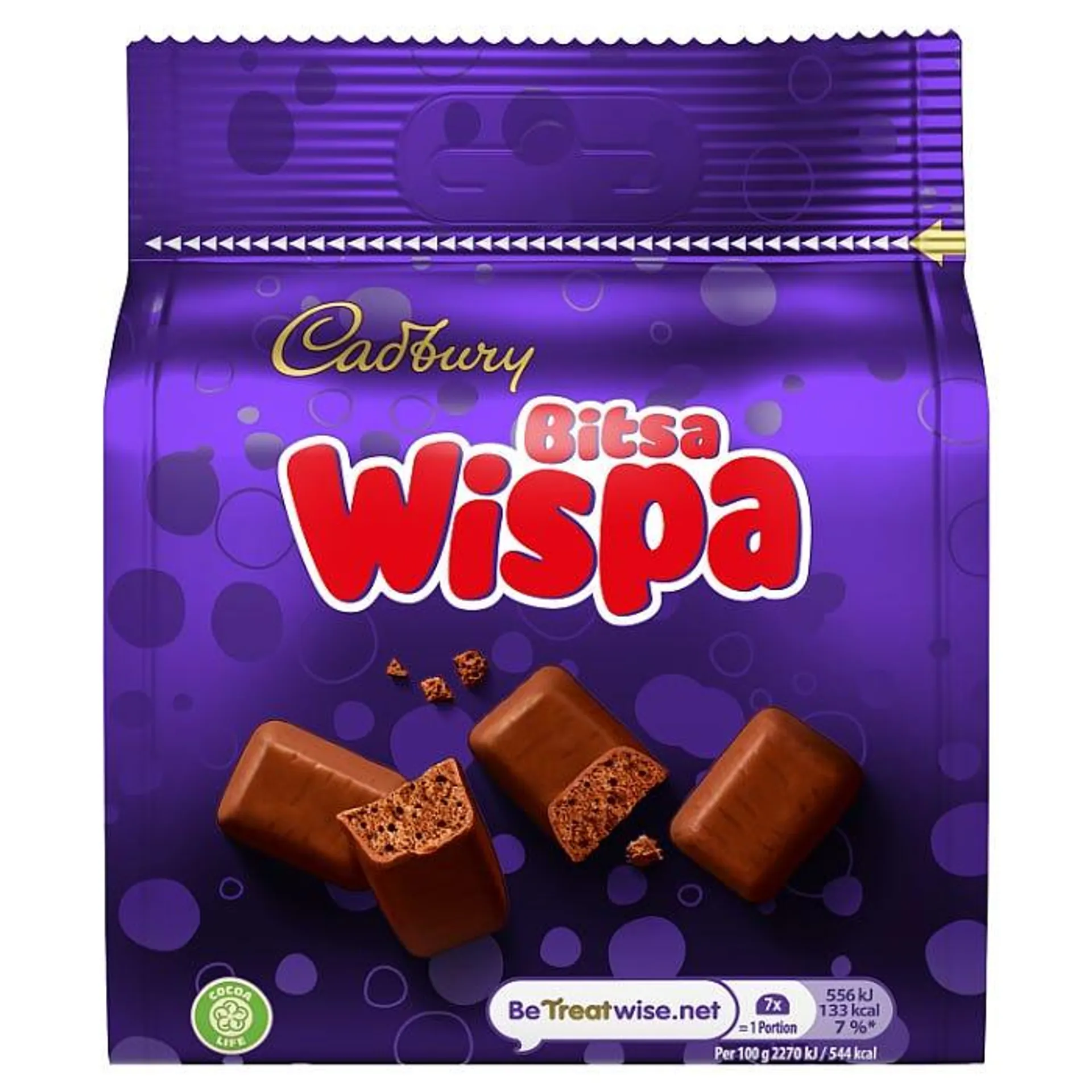 Cadbury Bitsa Wispa, 85g