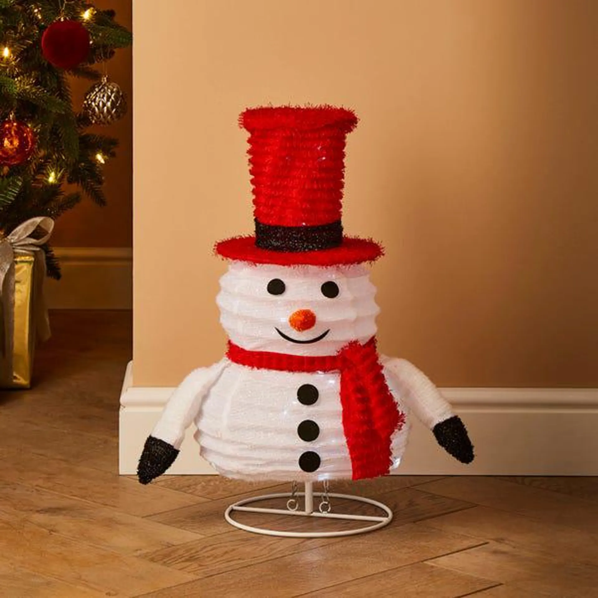 30 LED Pop Up Snowman Light