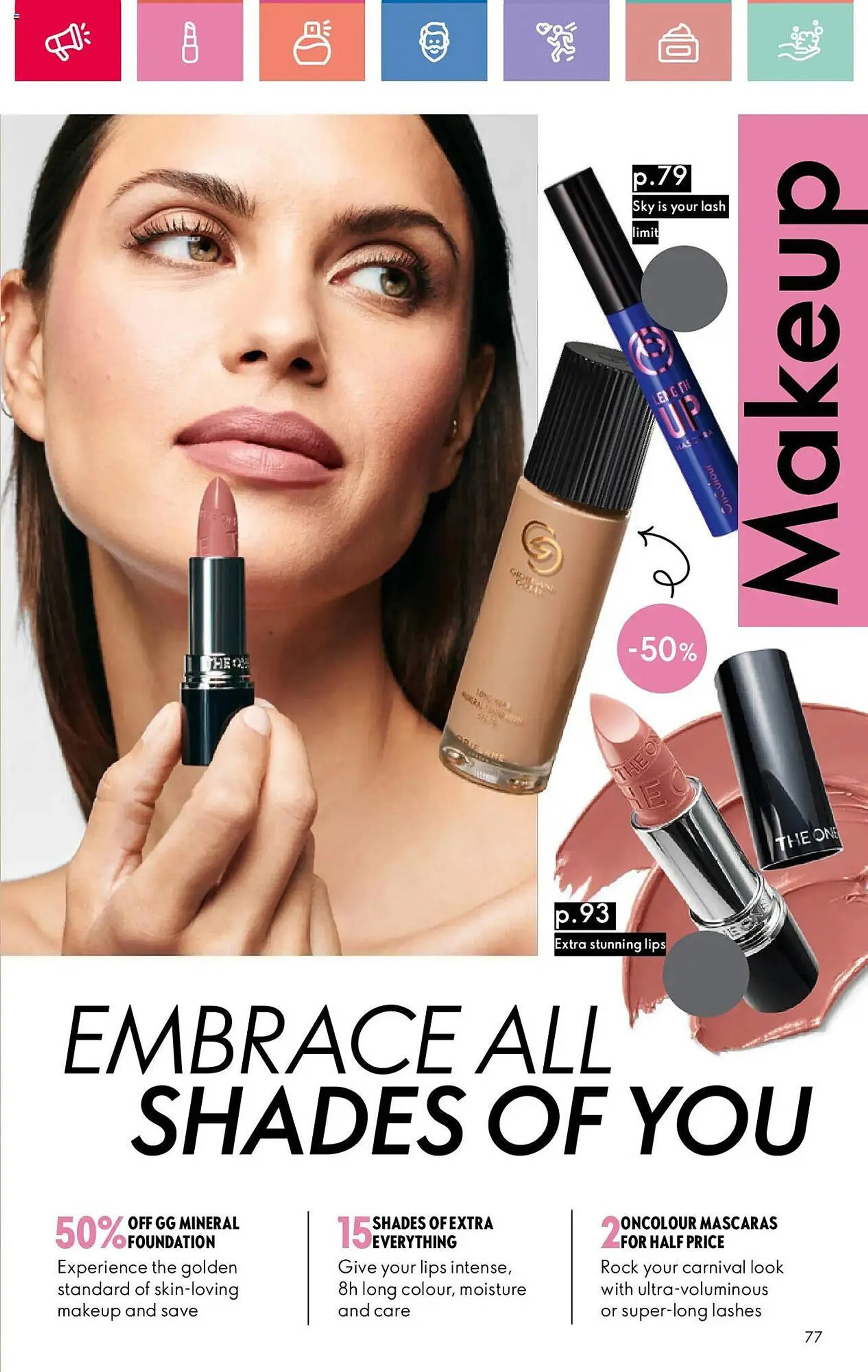 Oriflame leaflet from 3 January to 22 January 2025 - Catalogue Page 77