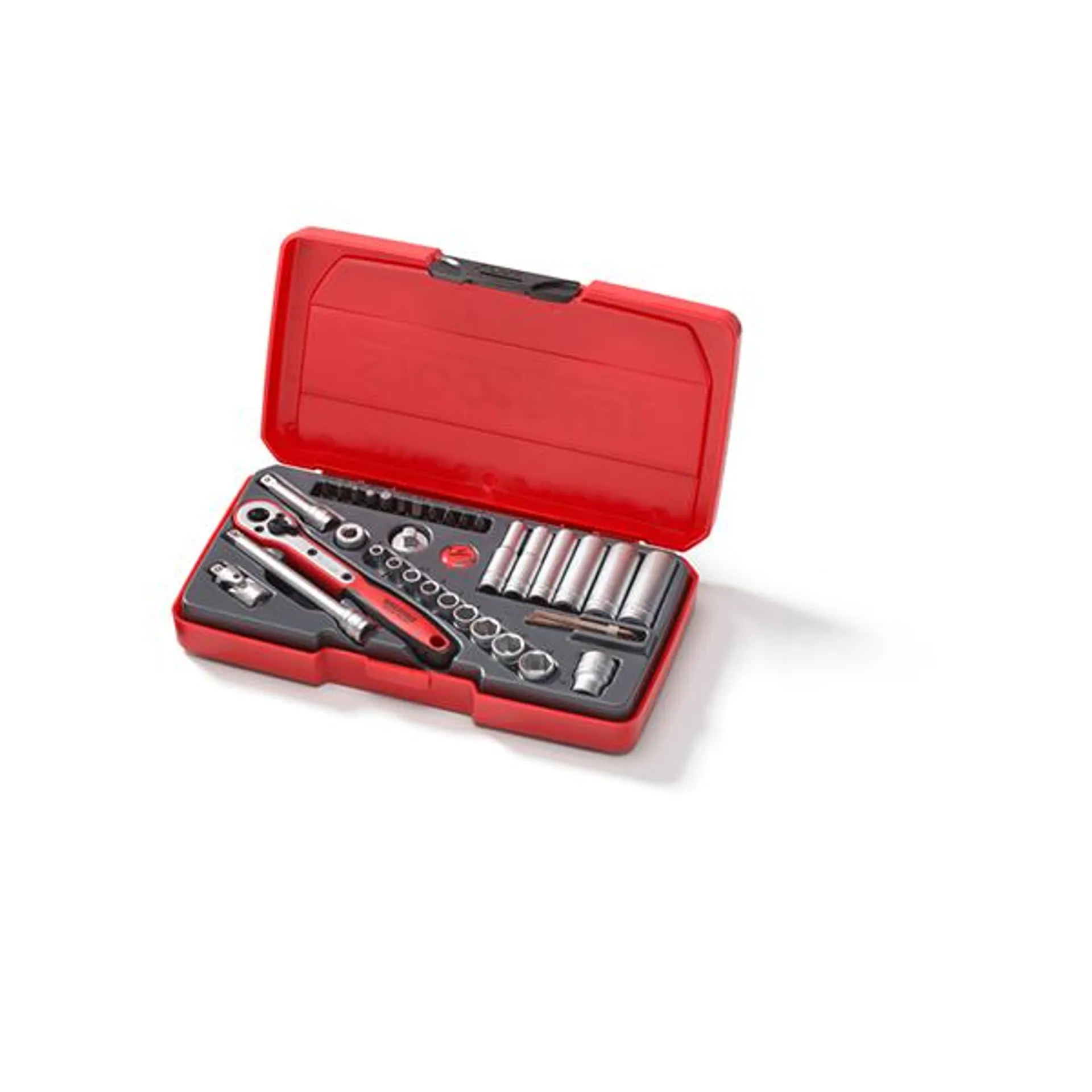 Teng Tools 36 Piece 1/4" Drive Socket Set