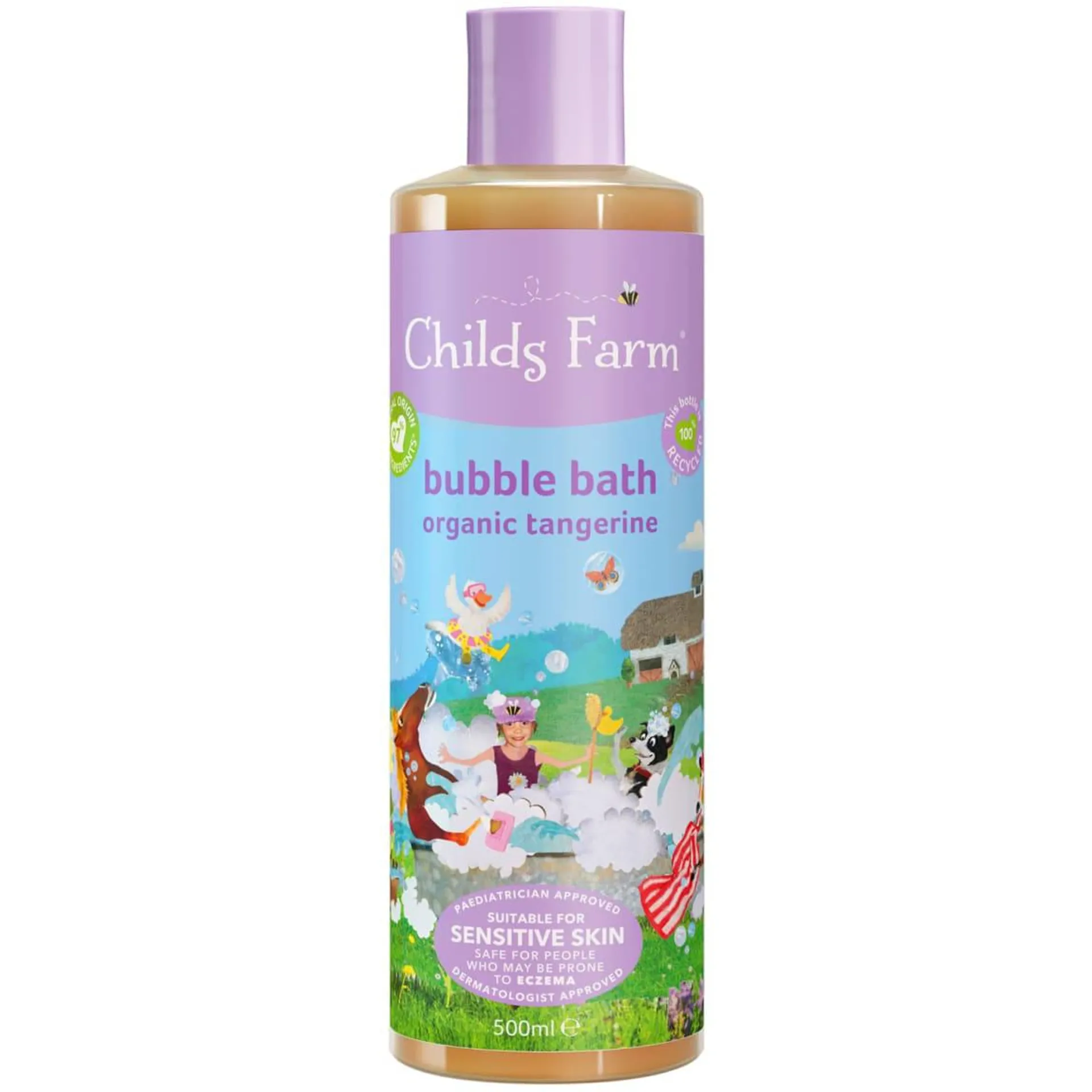 Childs Farm Bubble Bath 500ml - Organic Tangerine