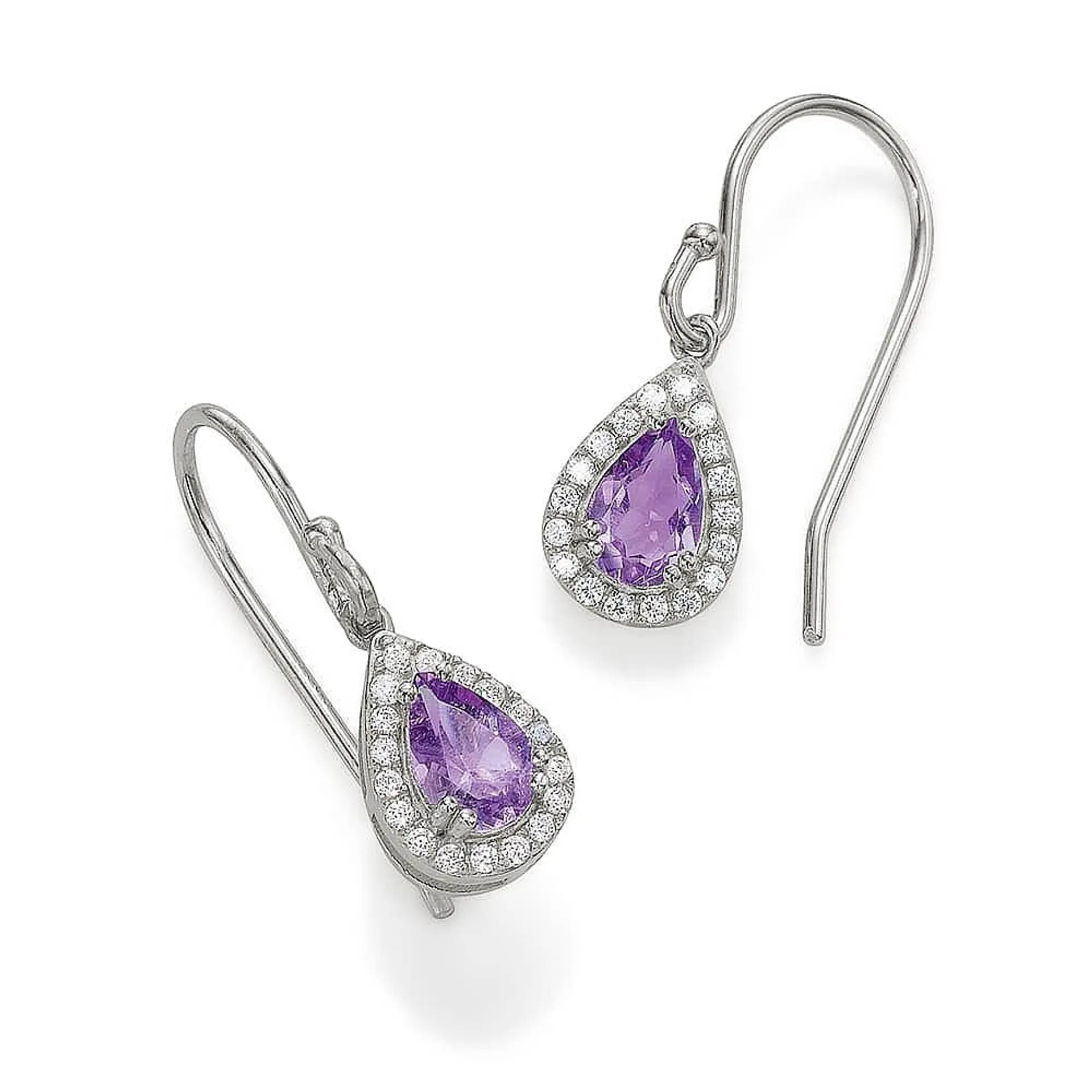 Aura of Wisdom Amethyst Earrings