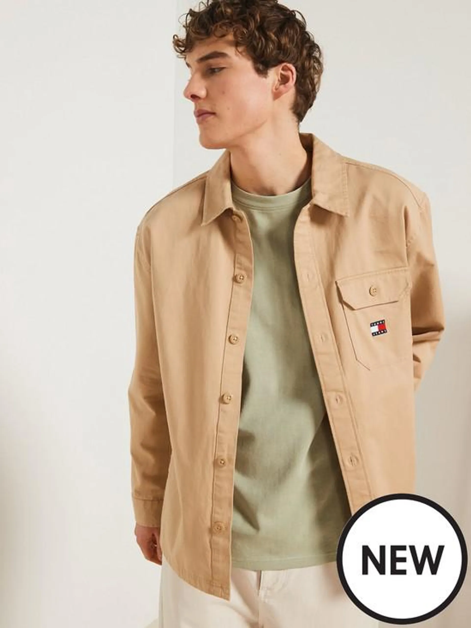 Essential Solid Overshirt