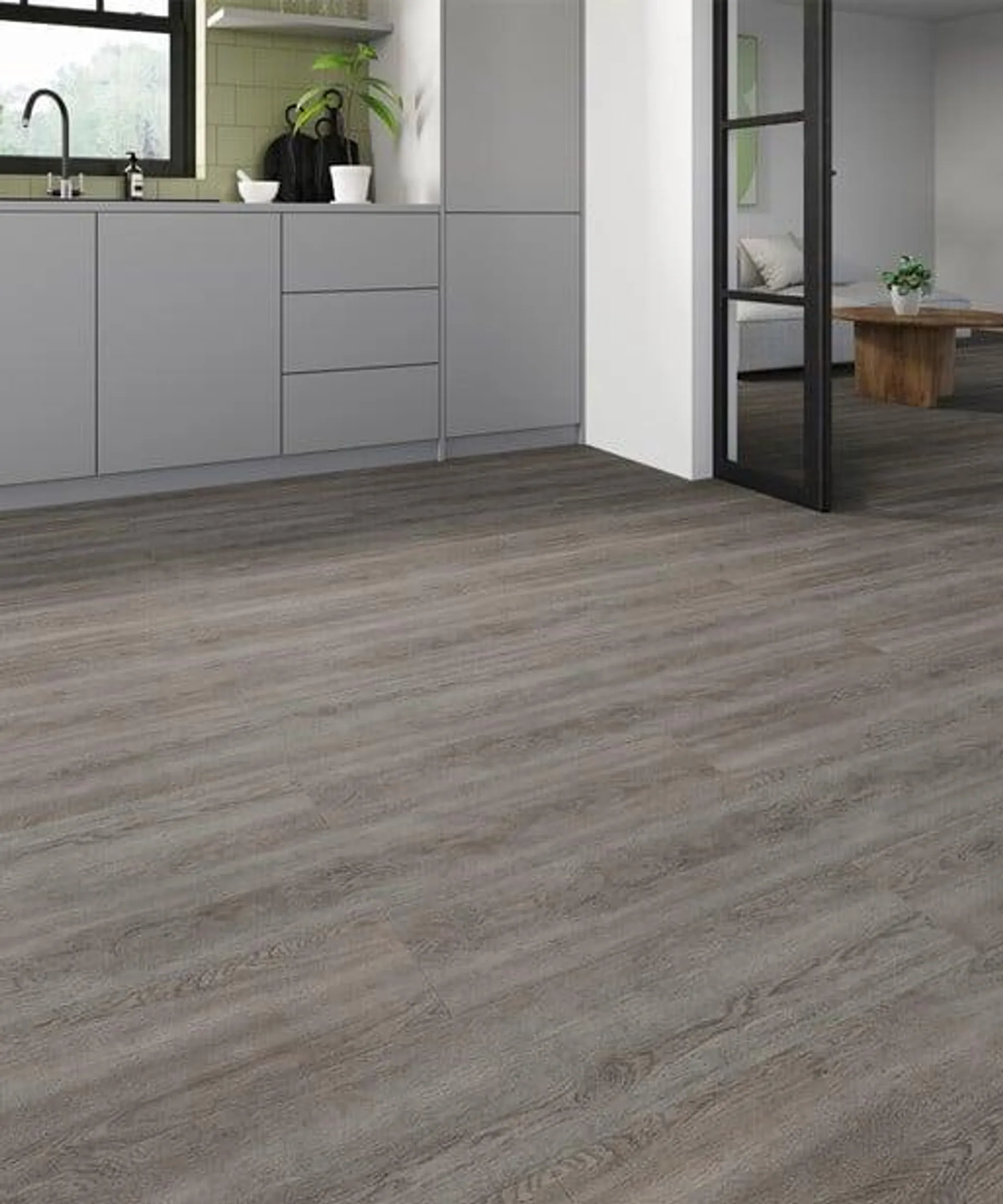 Lasson Greige Luxury Vinyl Tile