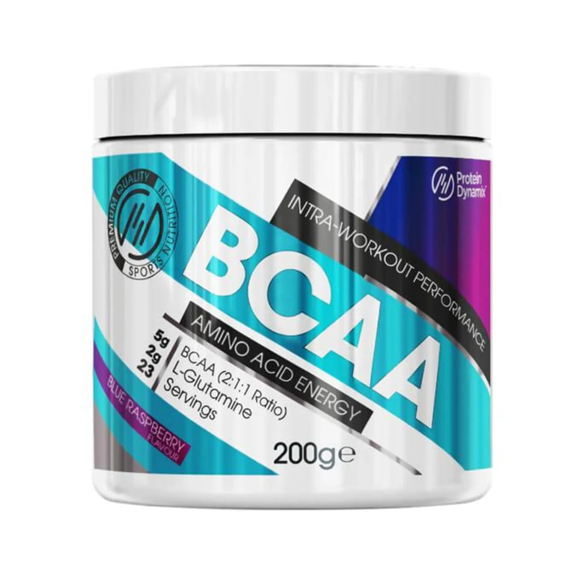 Protein Dynamix BCAA Powder Blue Raspberry 200g