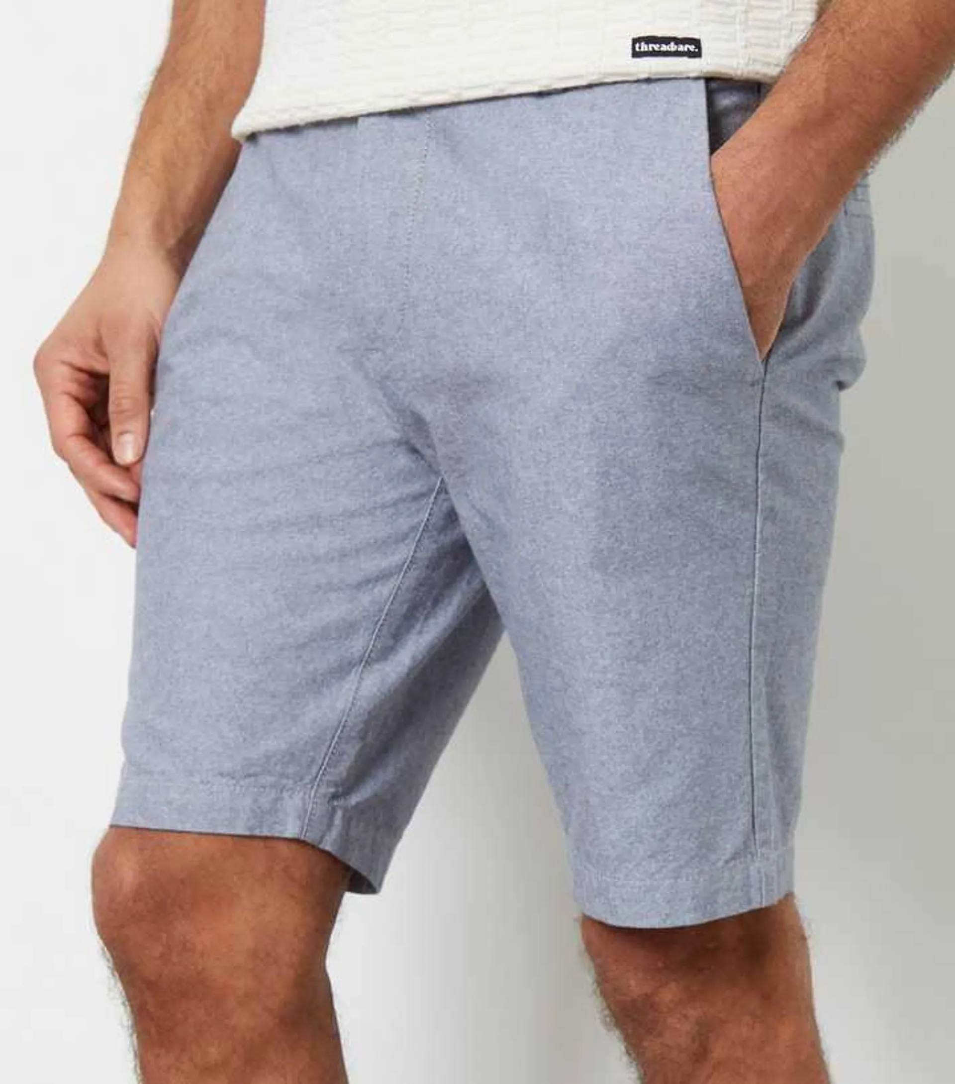 Threadbare Blue Chino Shorts