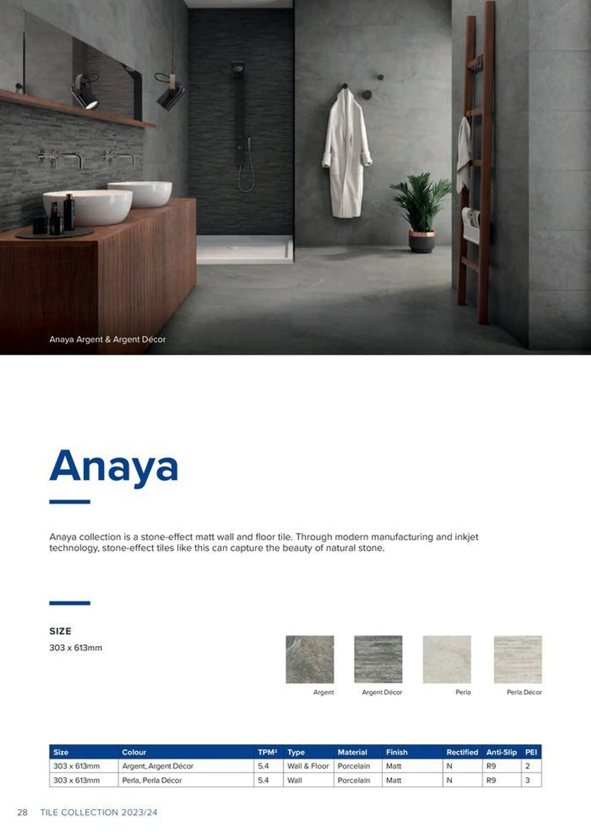 Tile Collection 2023/34 from 24 October to 31 December 2024 - Catalogue Page 28