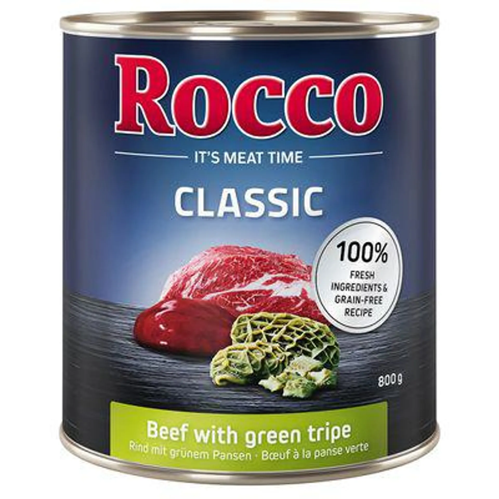 24 x 800g Rocco Classic Wet Dog Food - Special Price! *
