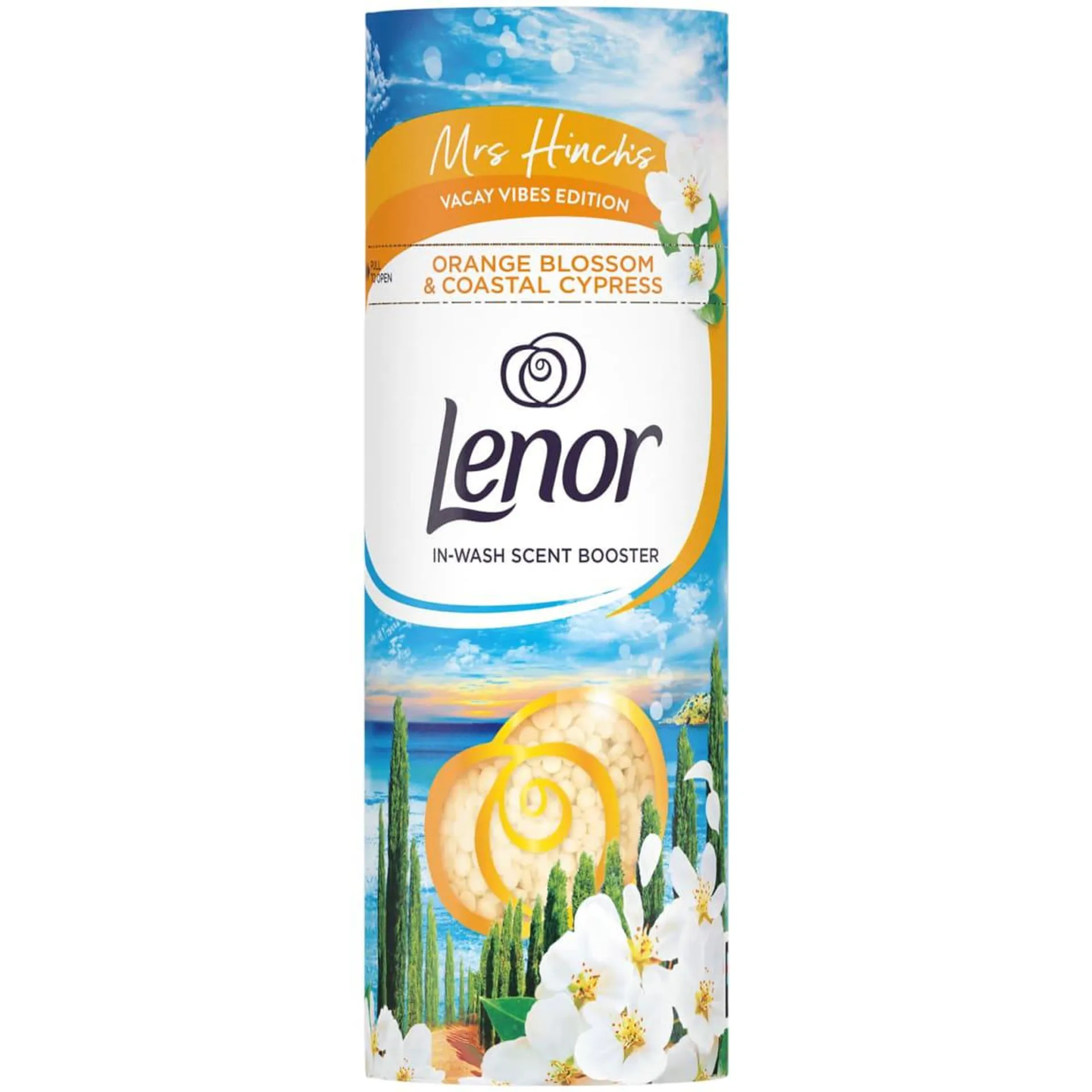 Mrs Hinch's Vacay Vibes Edition - Lenor In Wash Scent Booster 176g - Orange Blossom & Coastal Cypress