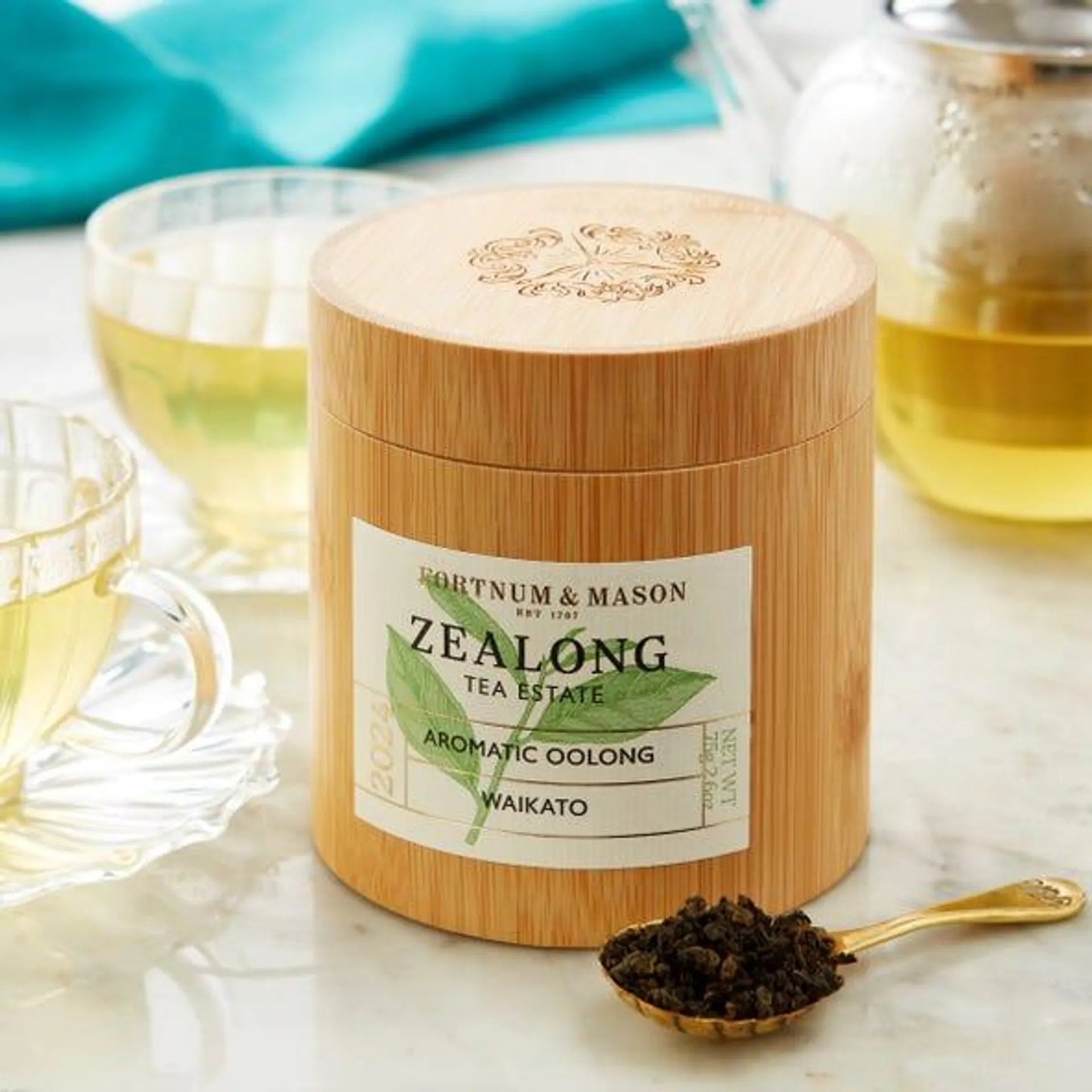 Zealong Aromatic Oolong Bamboo Caddy 2024, 75g