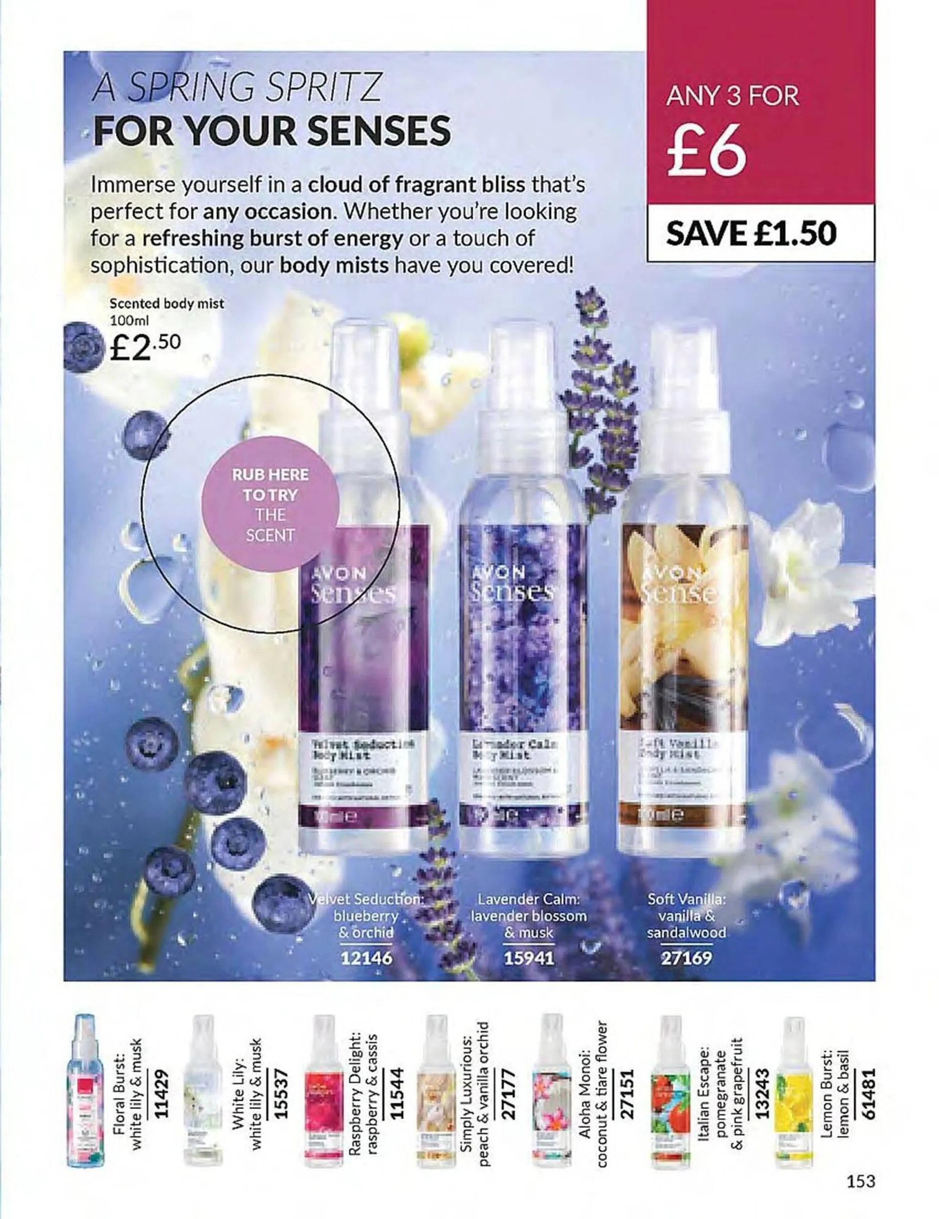 Avon leaflet from 1 May to 31 May 2024 - Catalogue Page 153