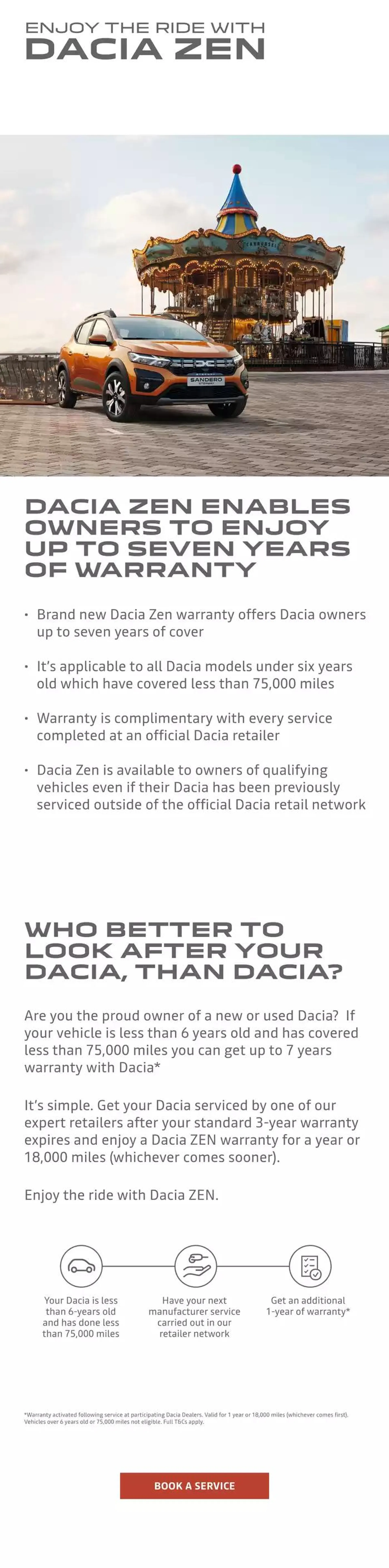 Dacia Spring 100% Electric from 8 October to 31 May 2025 - Catalogue Page 20