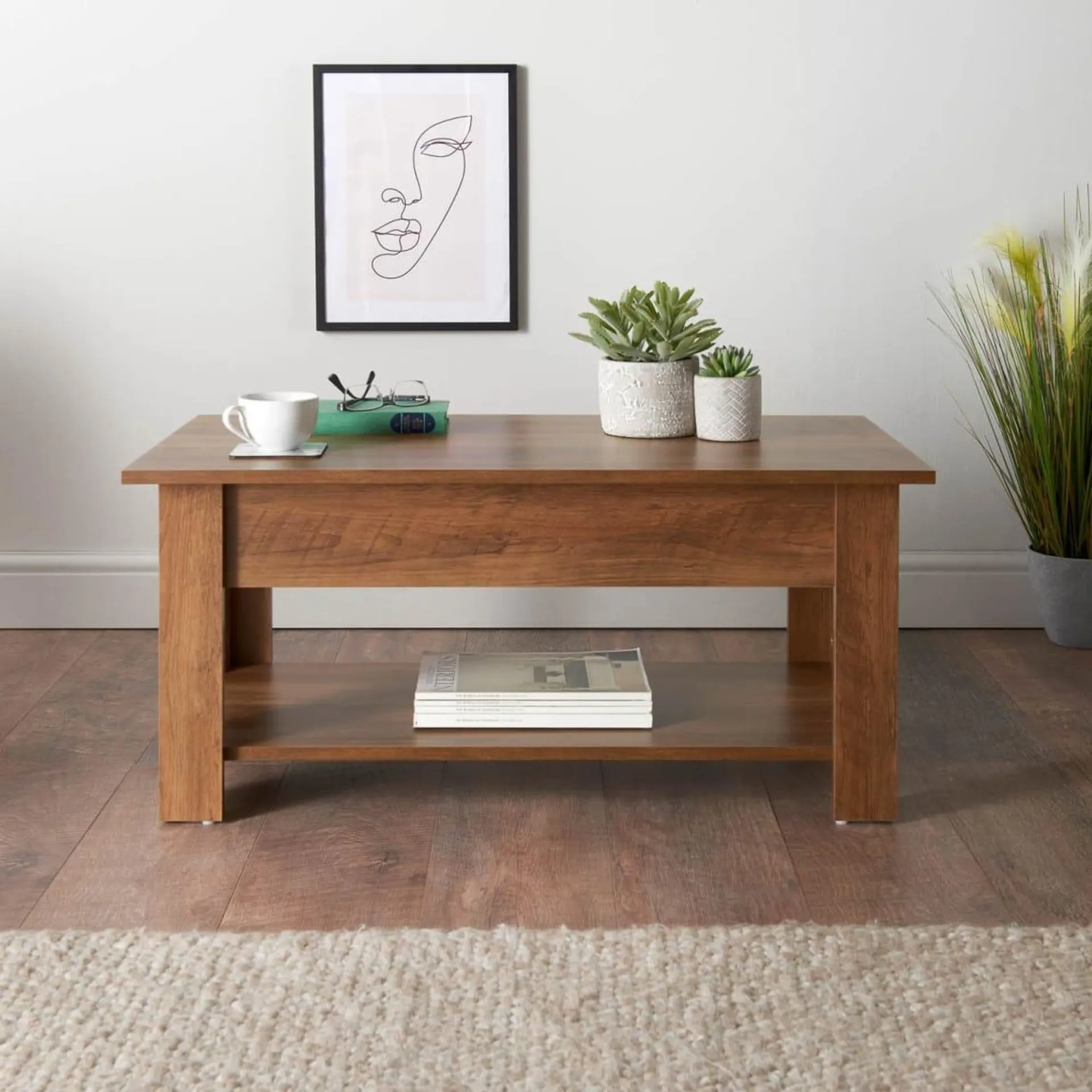 Tromso Lift Up Coffee Table