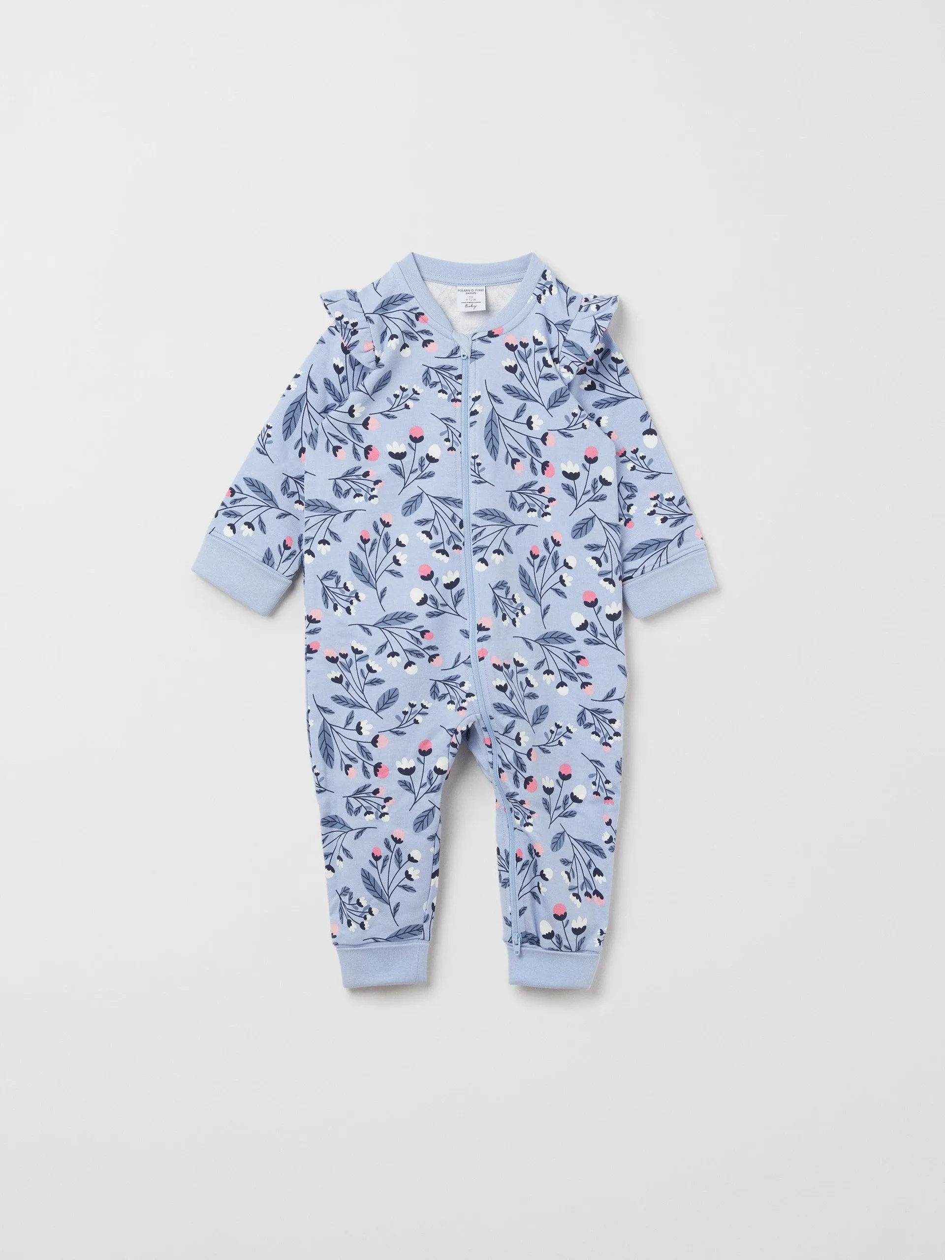 Floral Print Baby All-in-one