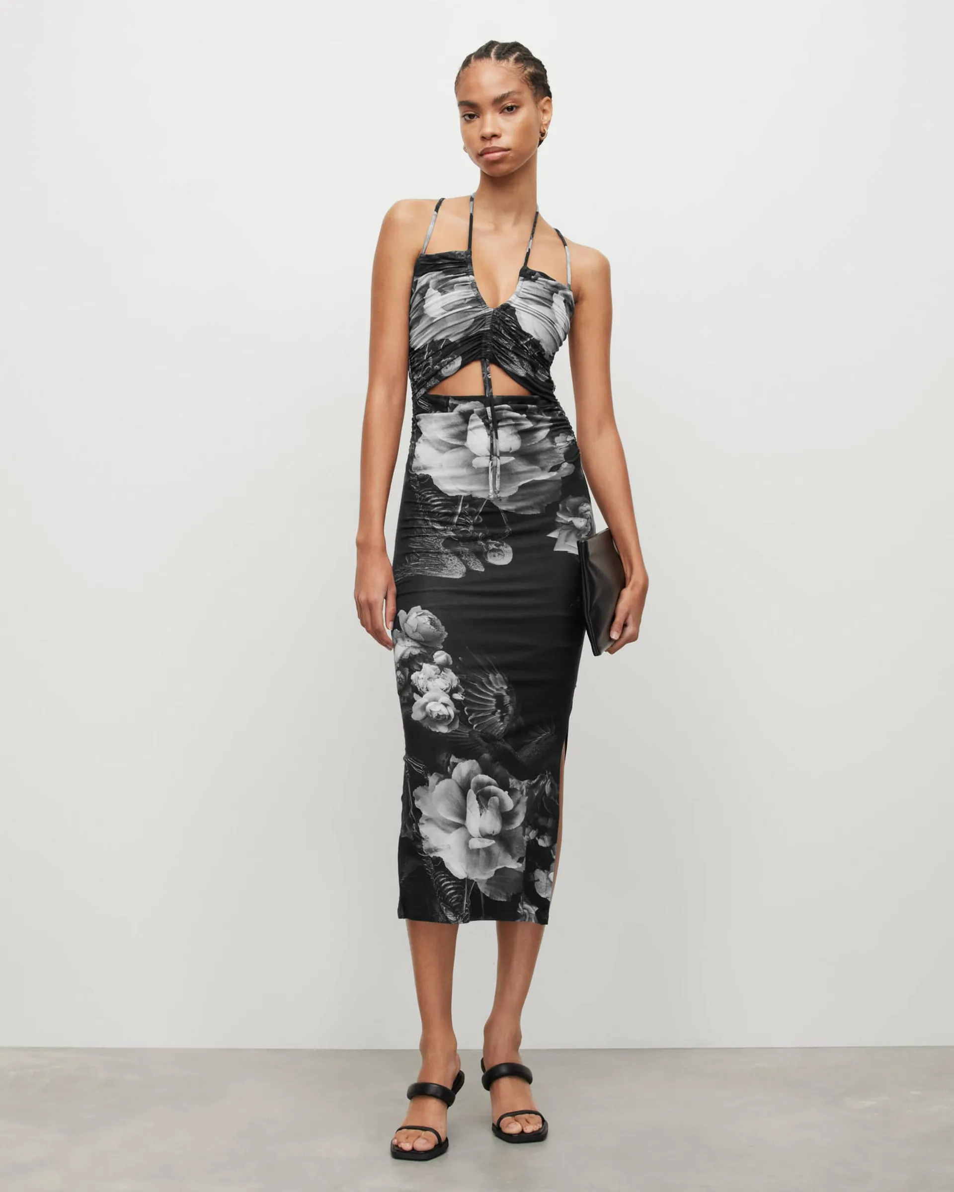 Amaya Valley Cut-Out Midi Dress