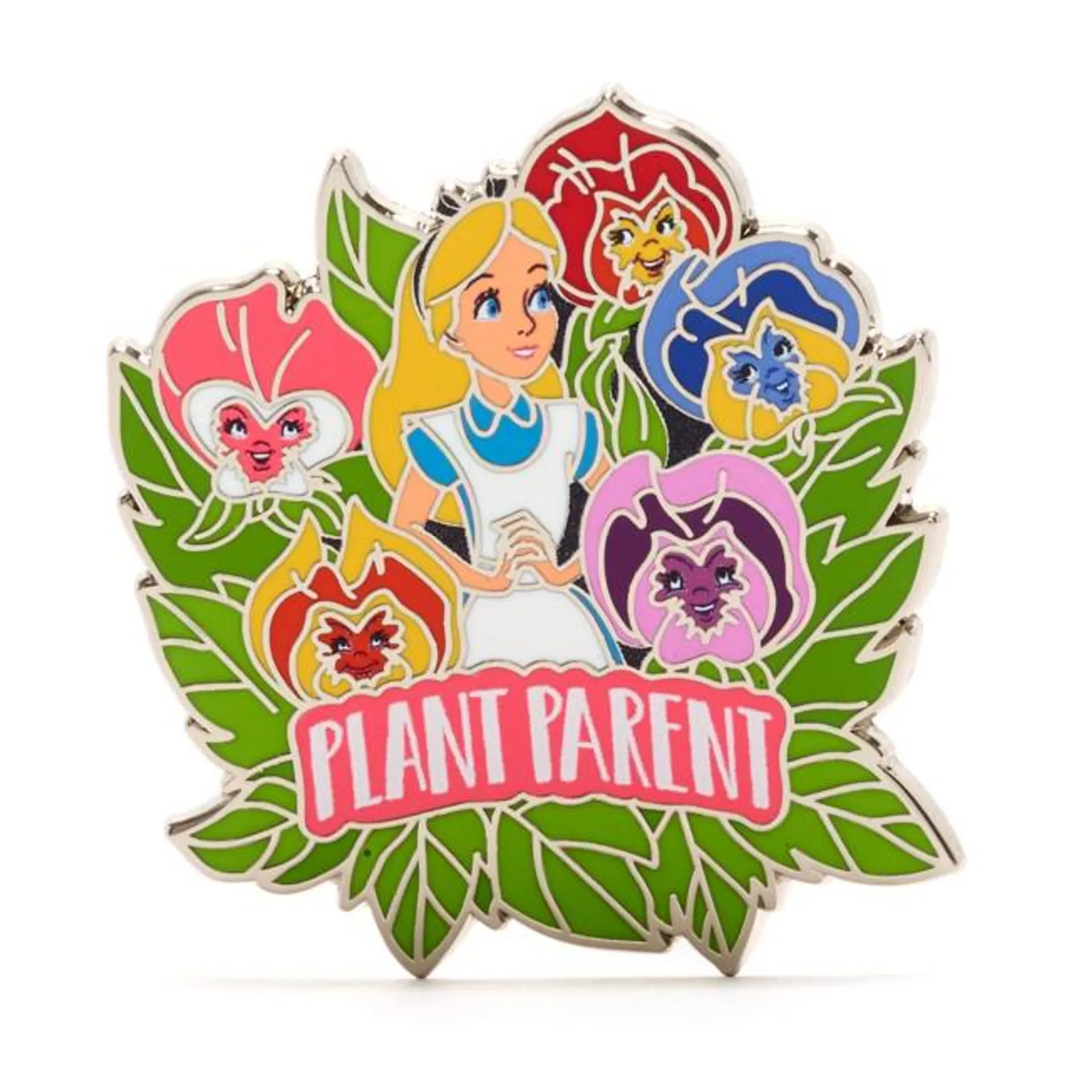 Alice in Wonderland 'Plant Parent' Pin