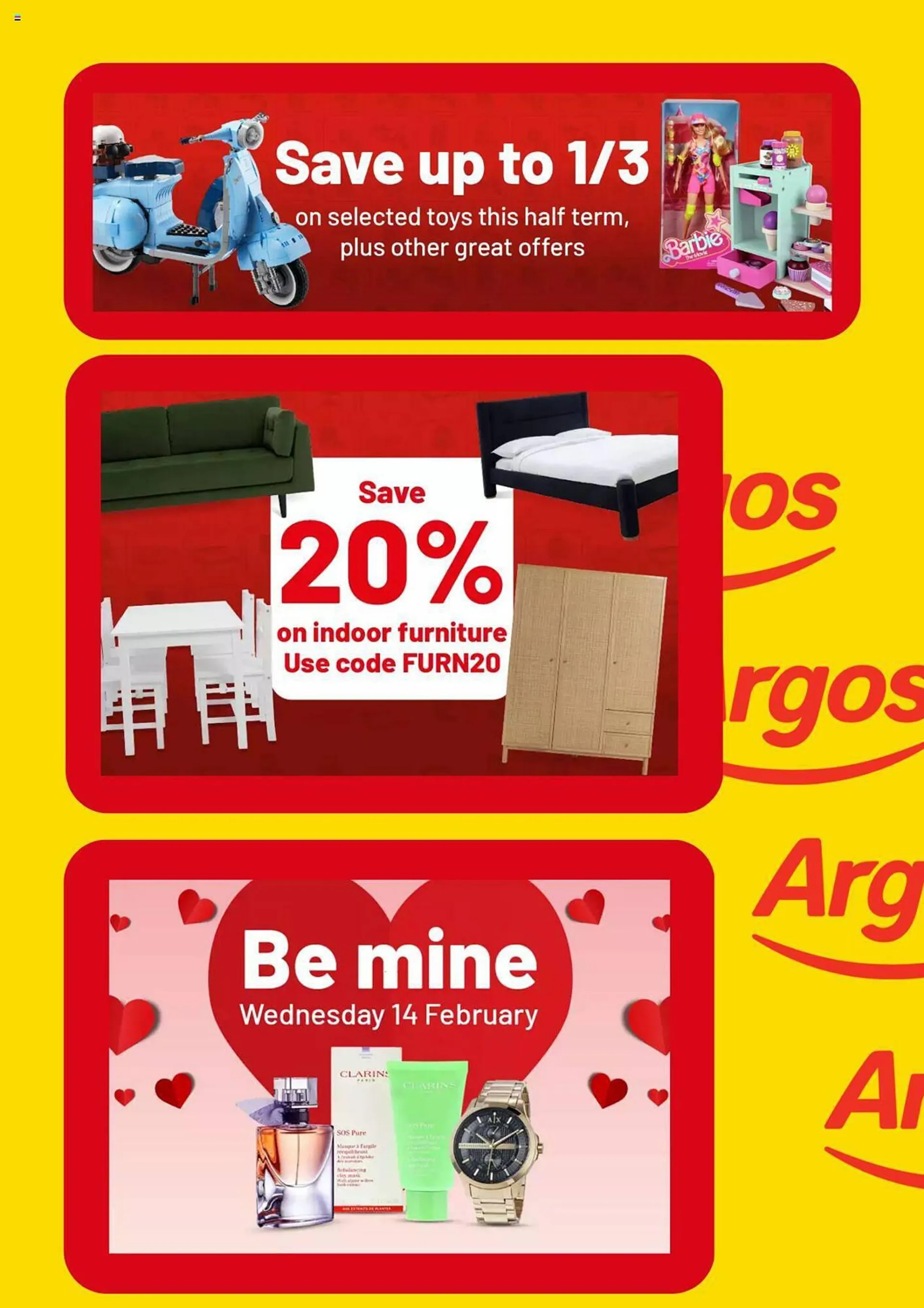 Argos leaflet from 13 February to 19 February 2024 - Catalogue Page 