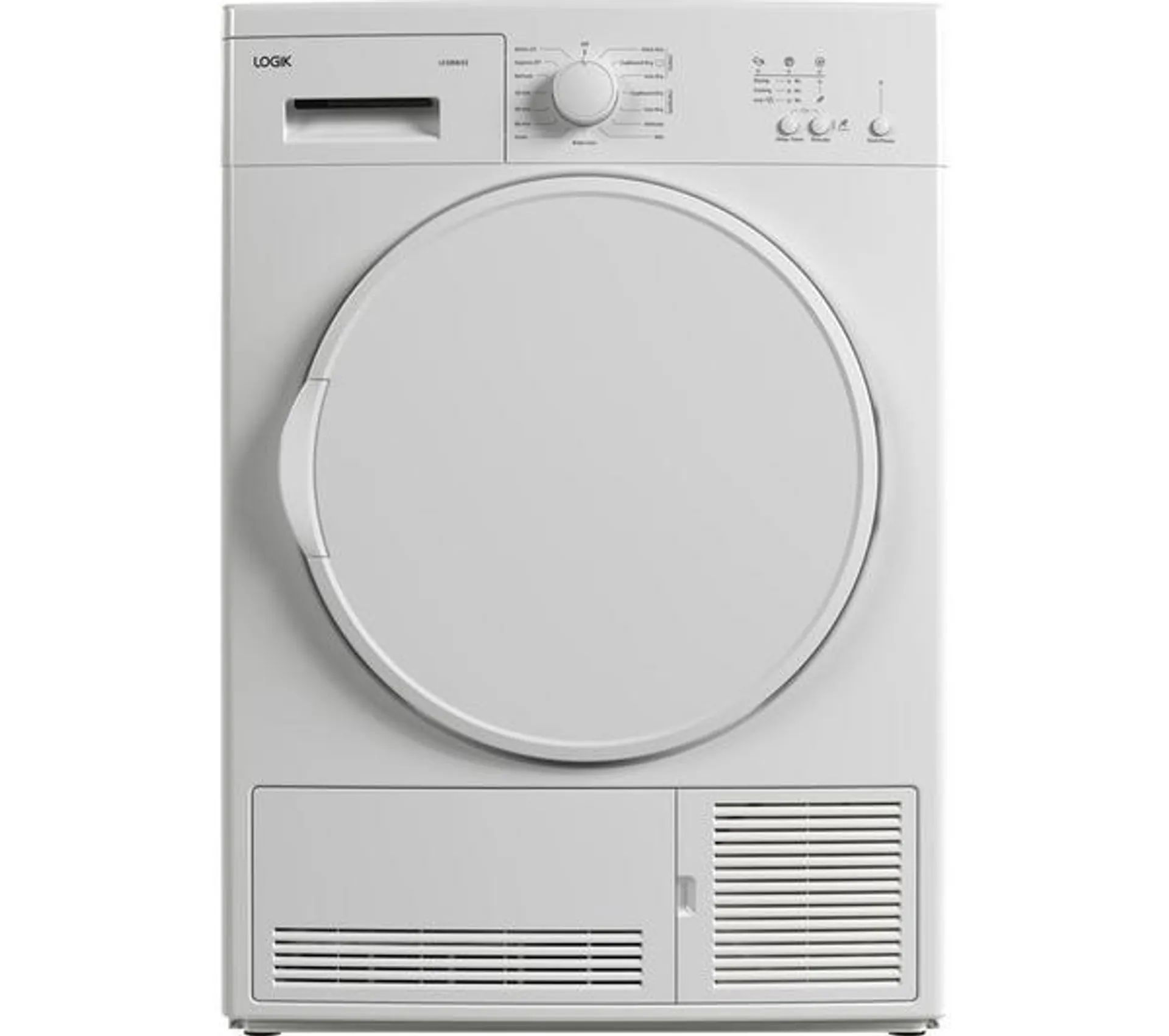 LOGIK LCD8W22 8 kg Condenser Tumble Dryer - White