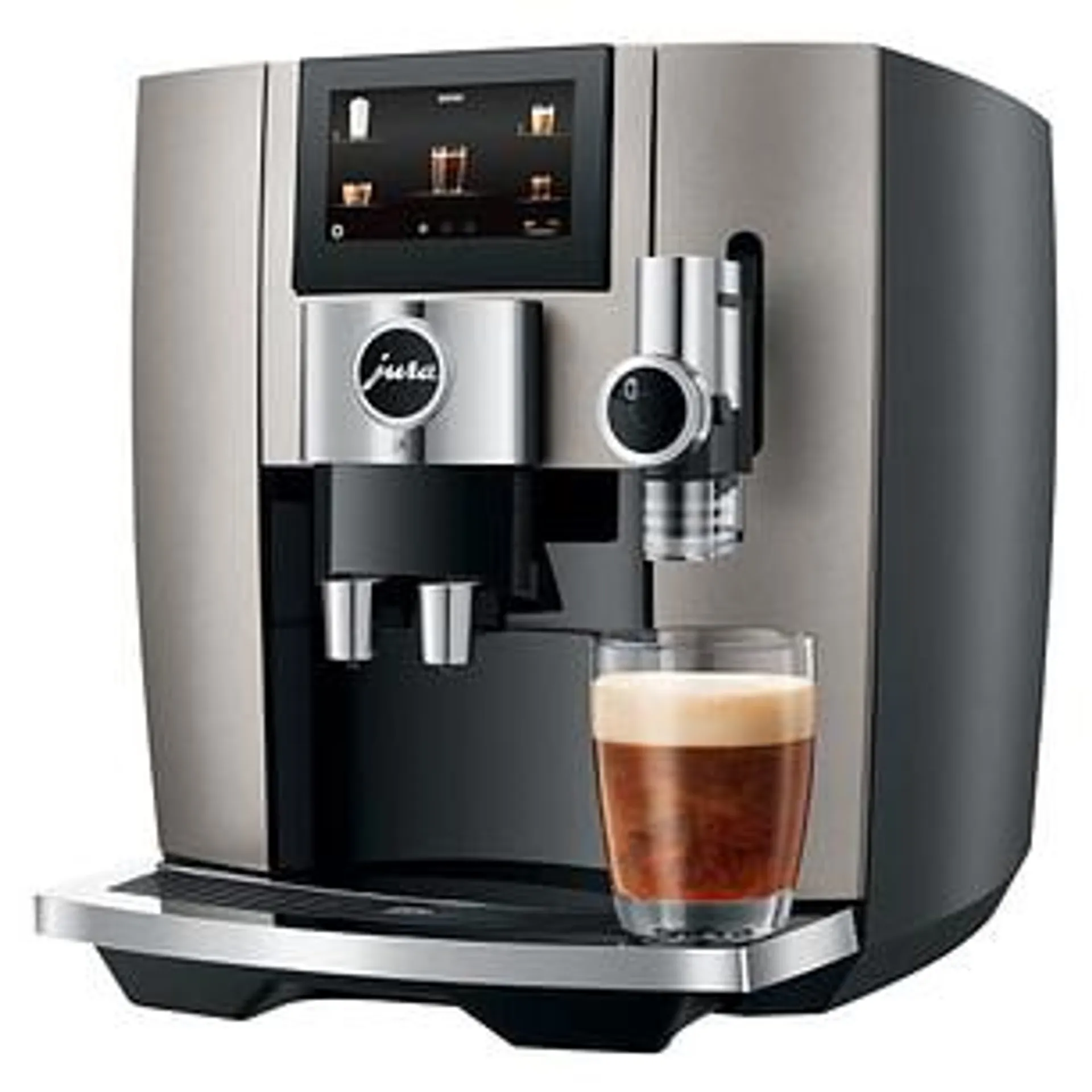 Jura J8 MOONLIGHT SILVER Freestanding Fully Automatic Coffee Machine – SILVER