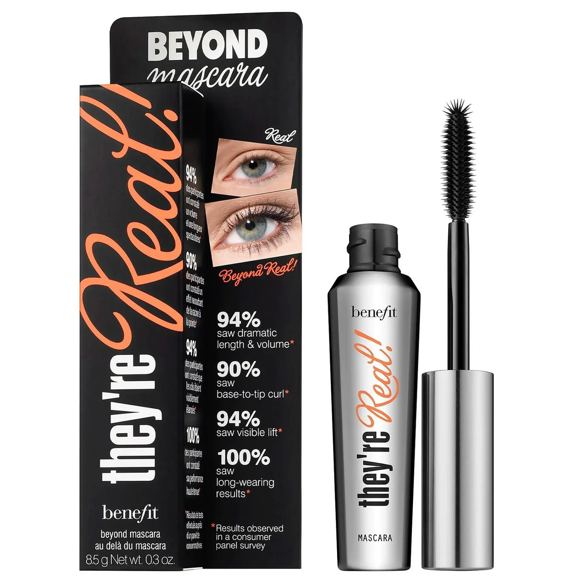 benefit They're Real! Lengthening Mascara Jet Black 8.5g