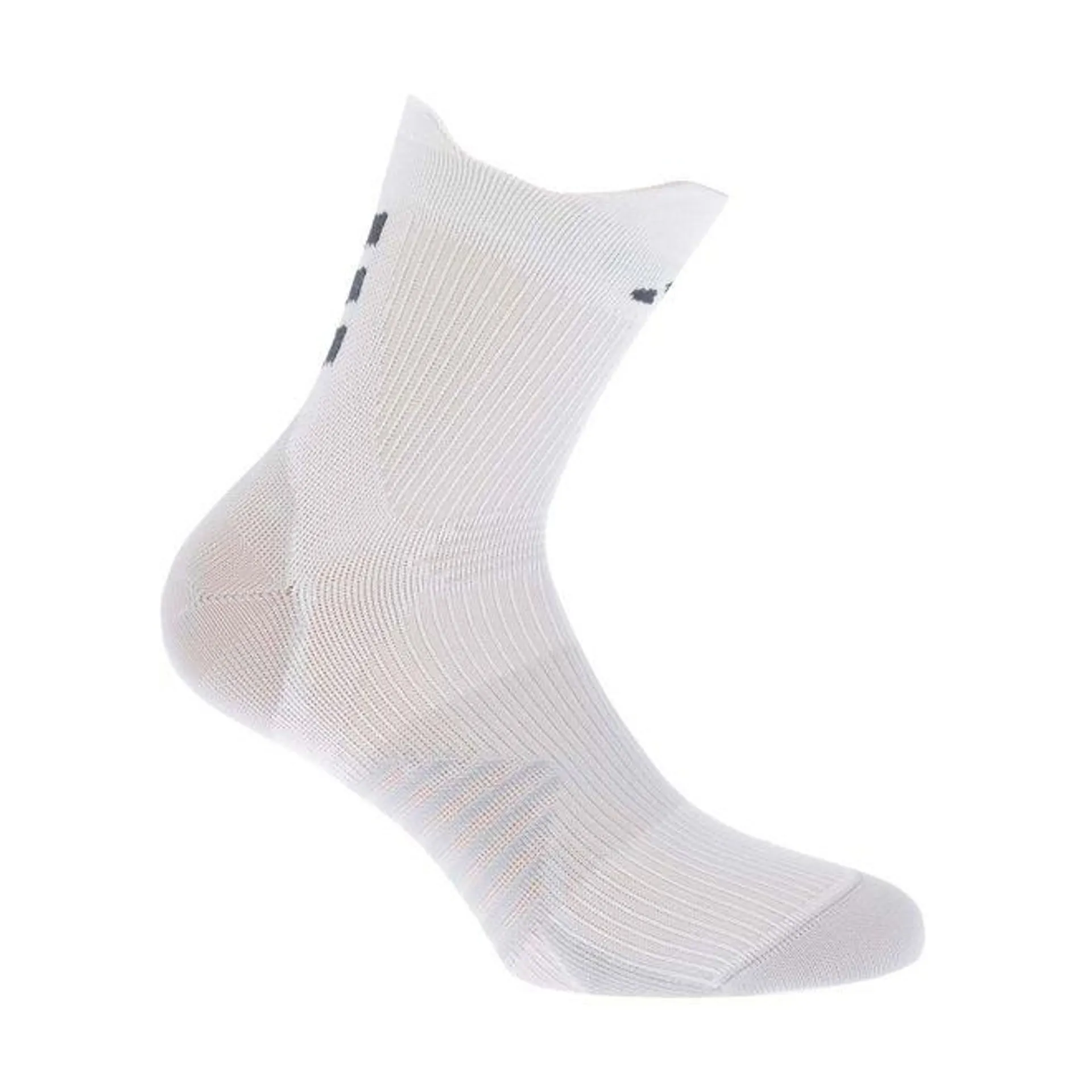 adidas Mens Run X Ankle Socks in White Grey