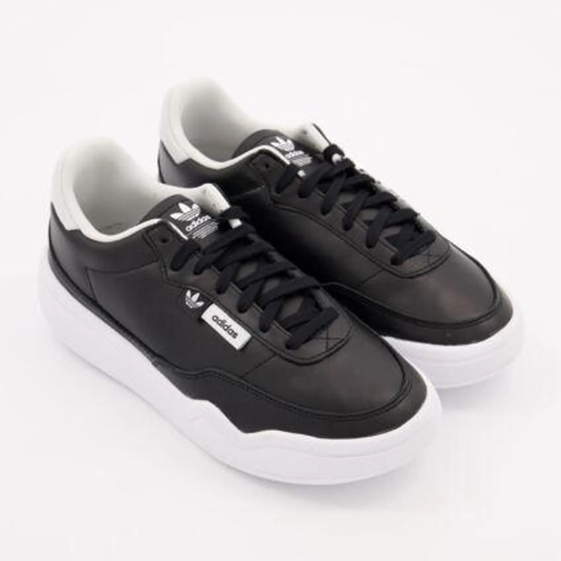Black Her Court Trainers