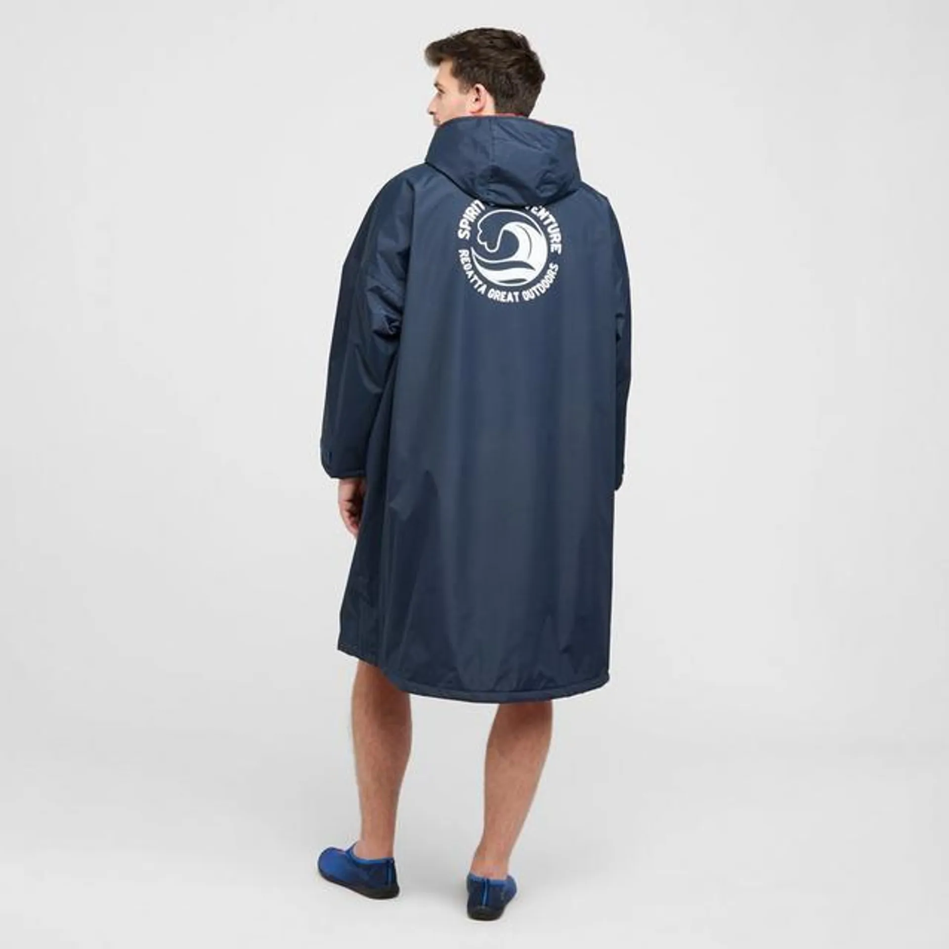 Adults Waterproof Robe Navy