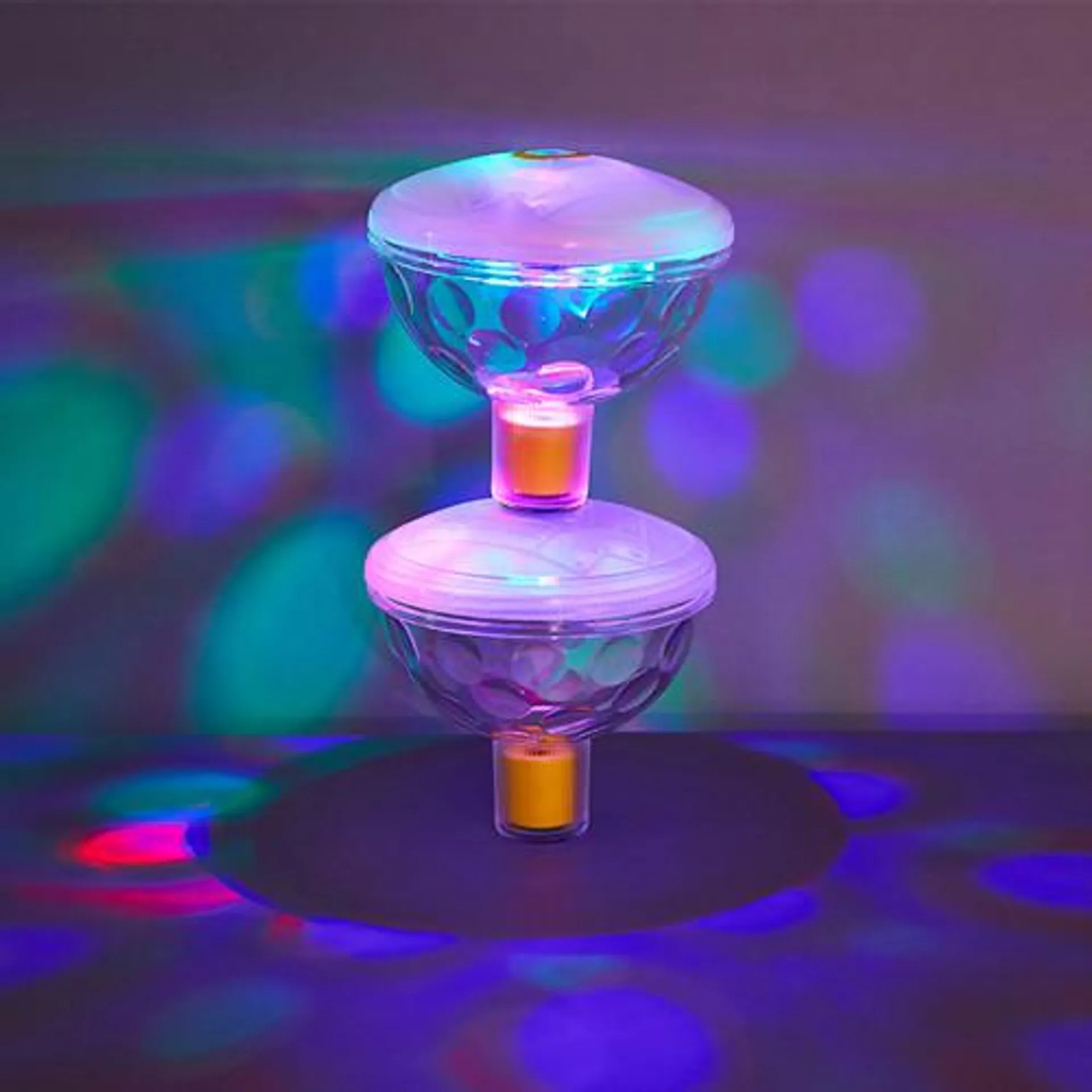 Underwater Light Show Bath Disco Lights - Set Of 2