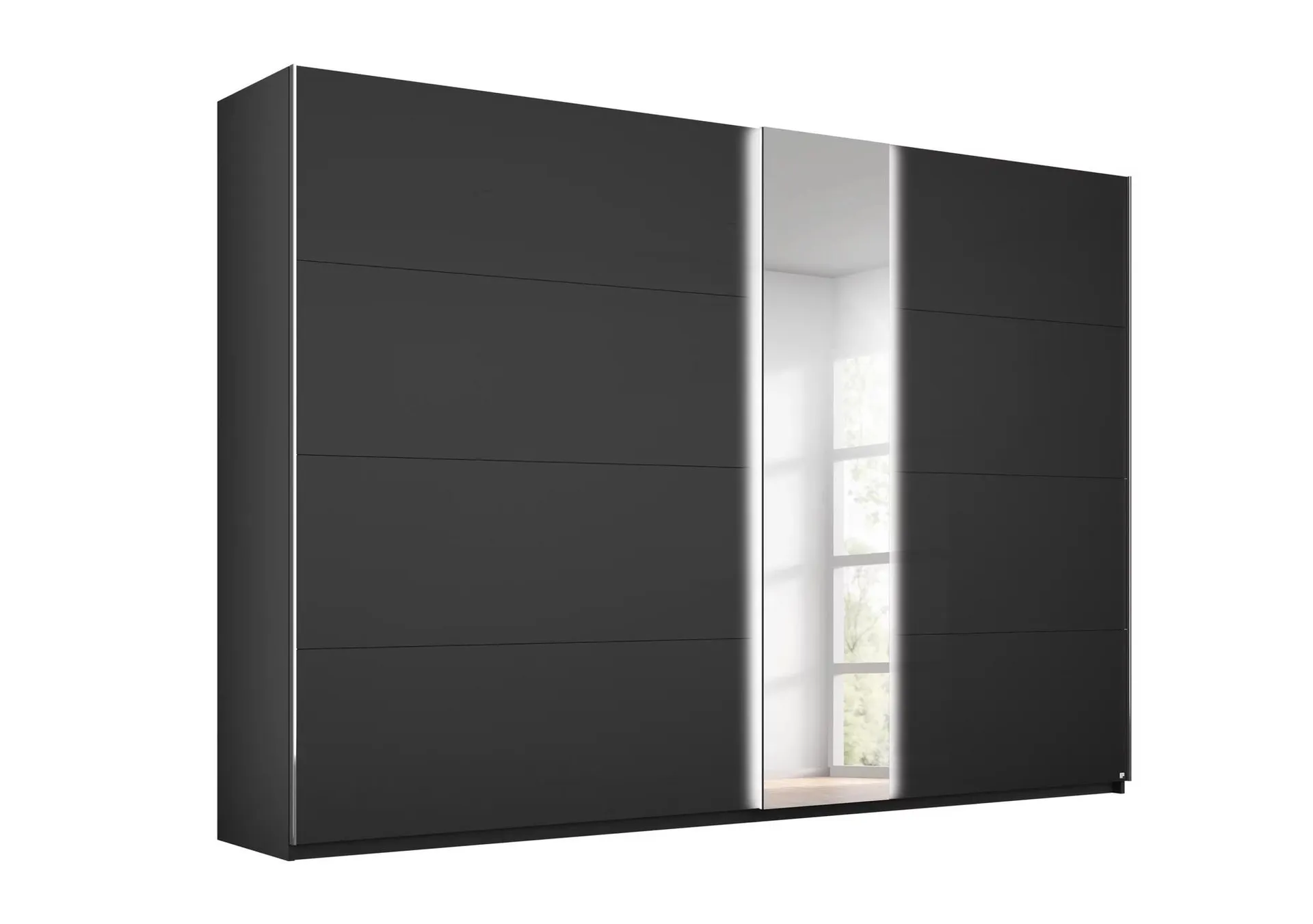 Perth Sliding 280cm Wardrobe with Lights