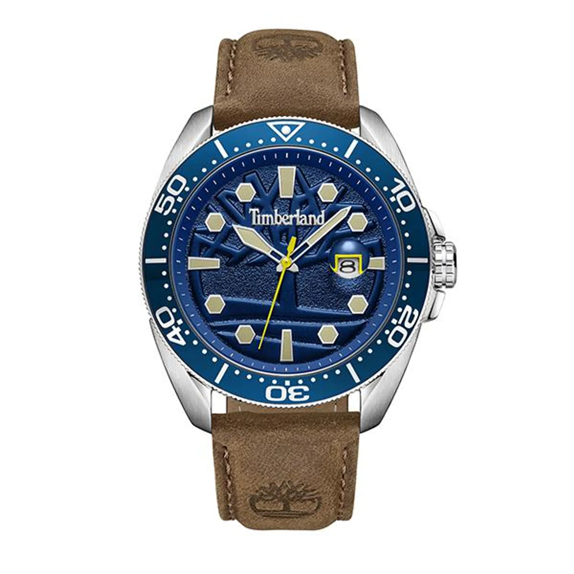 Timberland Gents Carrigan Watch with Genuine Leather Strap