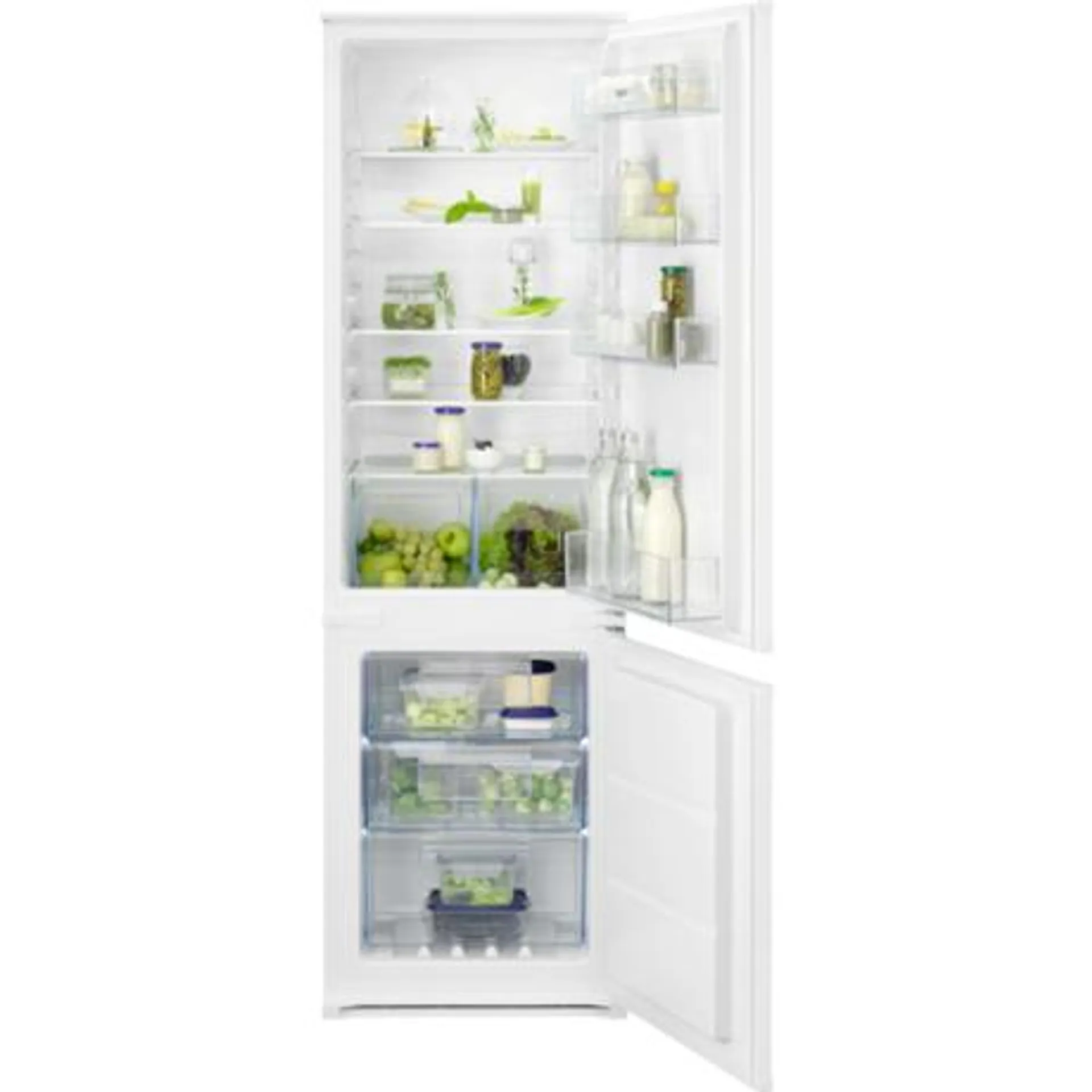 Zanussi ZNNN18ES3 54.6cm 70/30 Integrated Frost Free Fridge Freezer