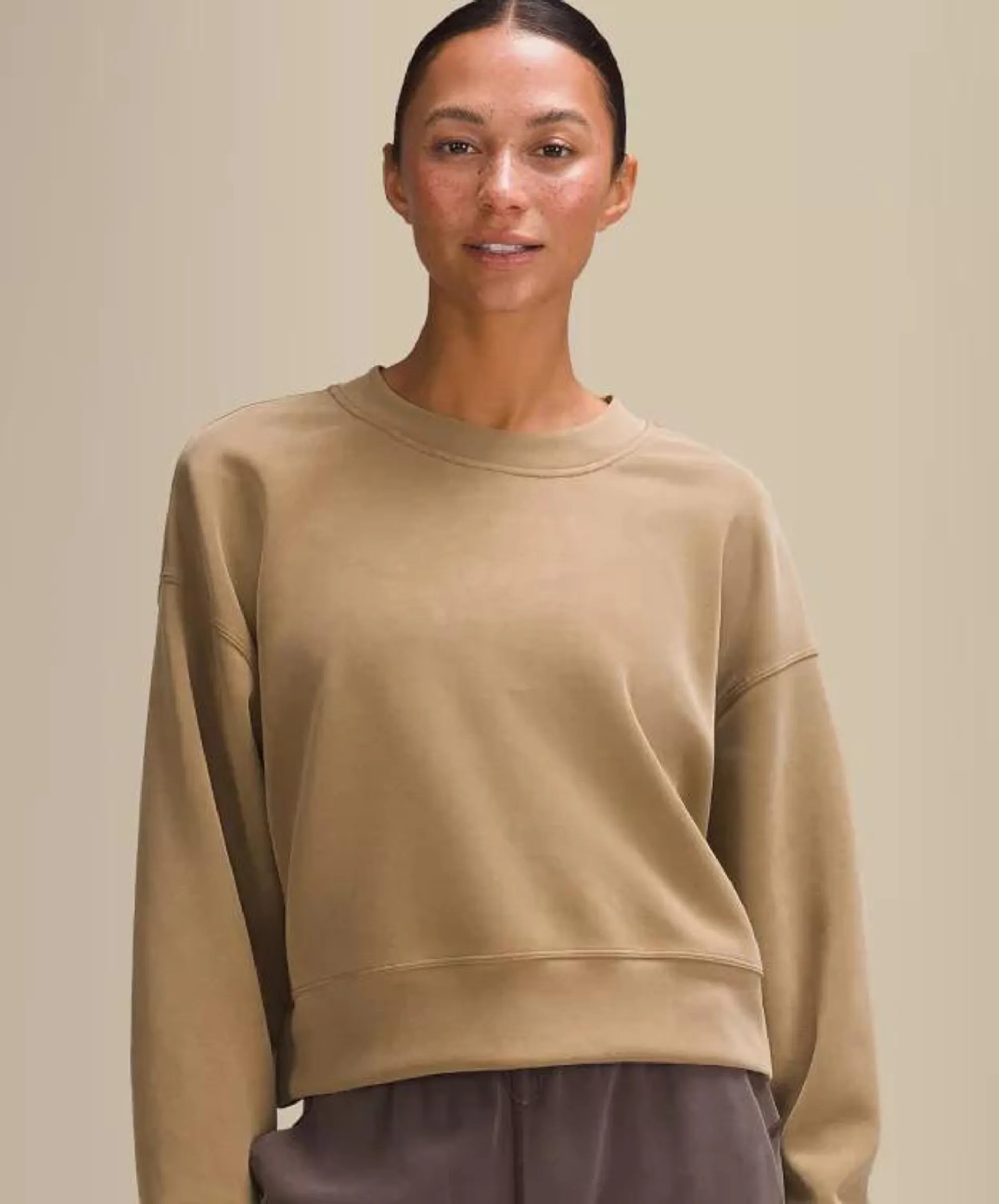 Scuba Oversized Funnel-Neck Half Zip