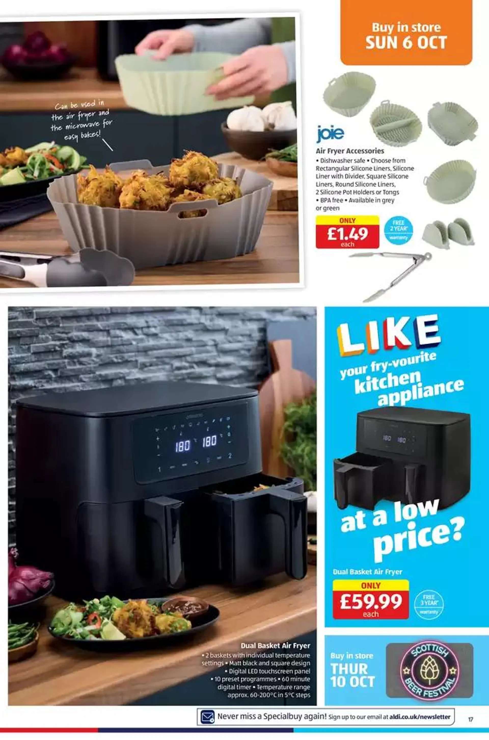 Aldi SpecialBuys Scotland from 2 October to 16 October 2024 - Catalogue Page 17