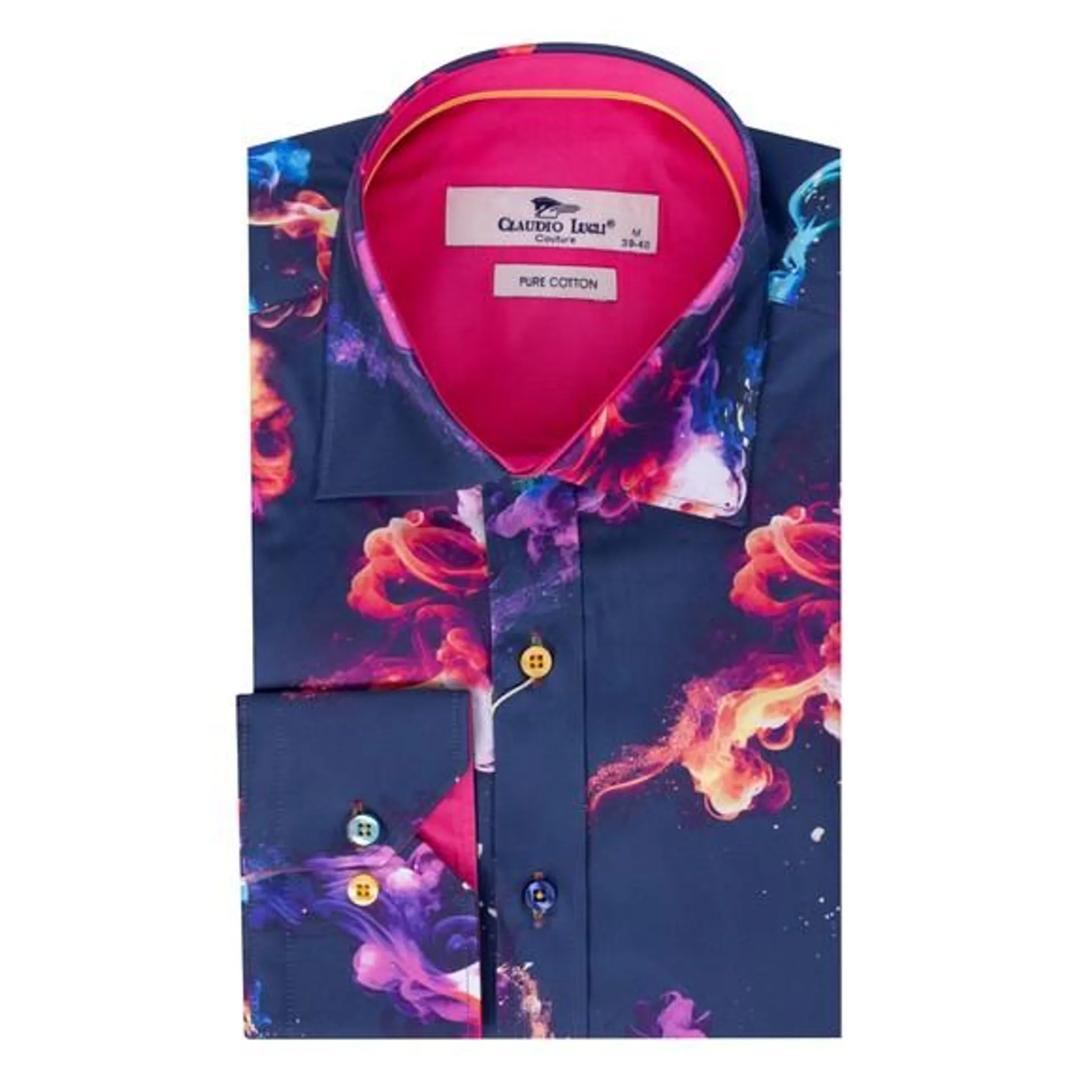 Mens Blue Wildfire Shirt