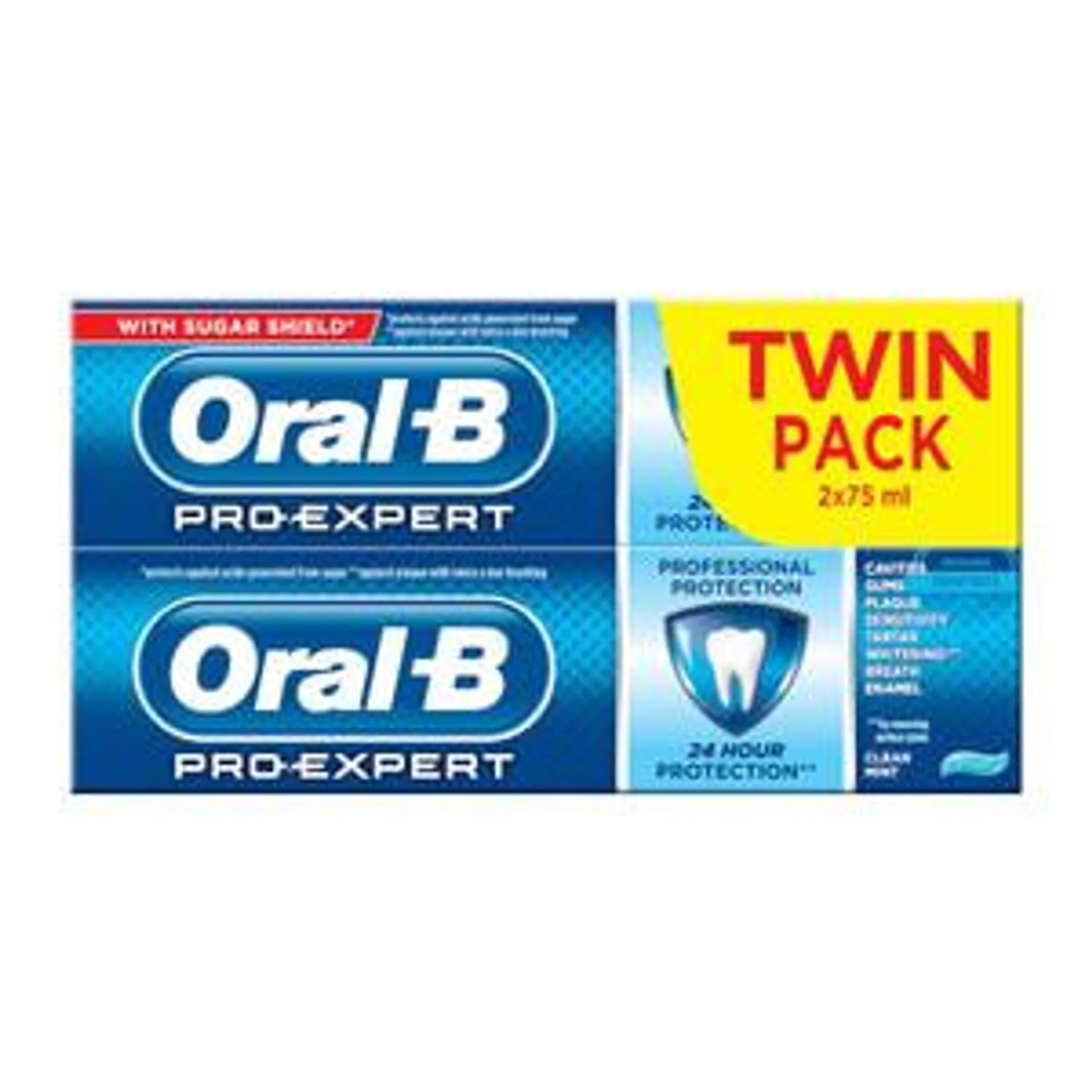 Oral B Pro Expert Toothpaste Twin Pack 2 x 75ml