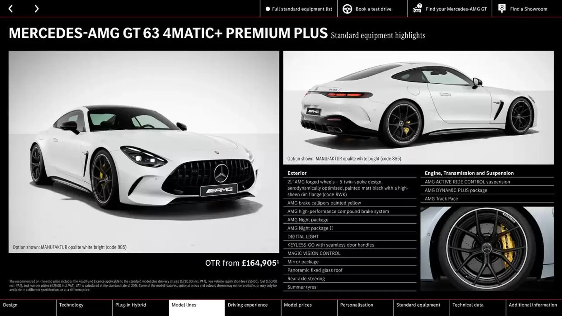 Mercedes-AMG GT Coupé from 11 October to 11 October 2025 - Catalogue Page 32