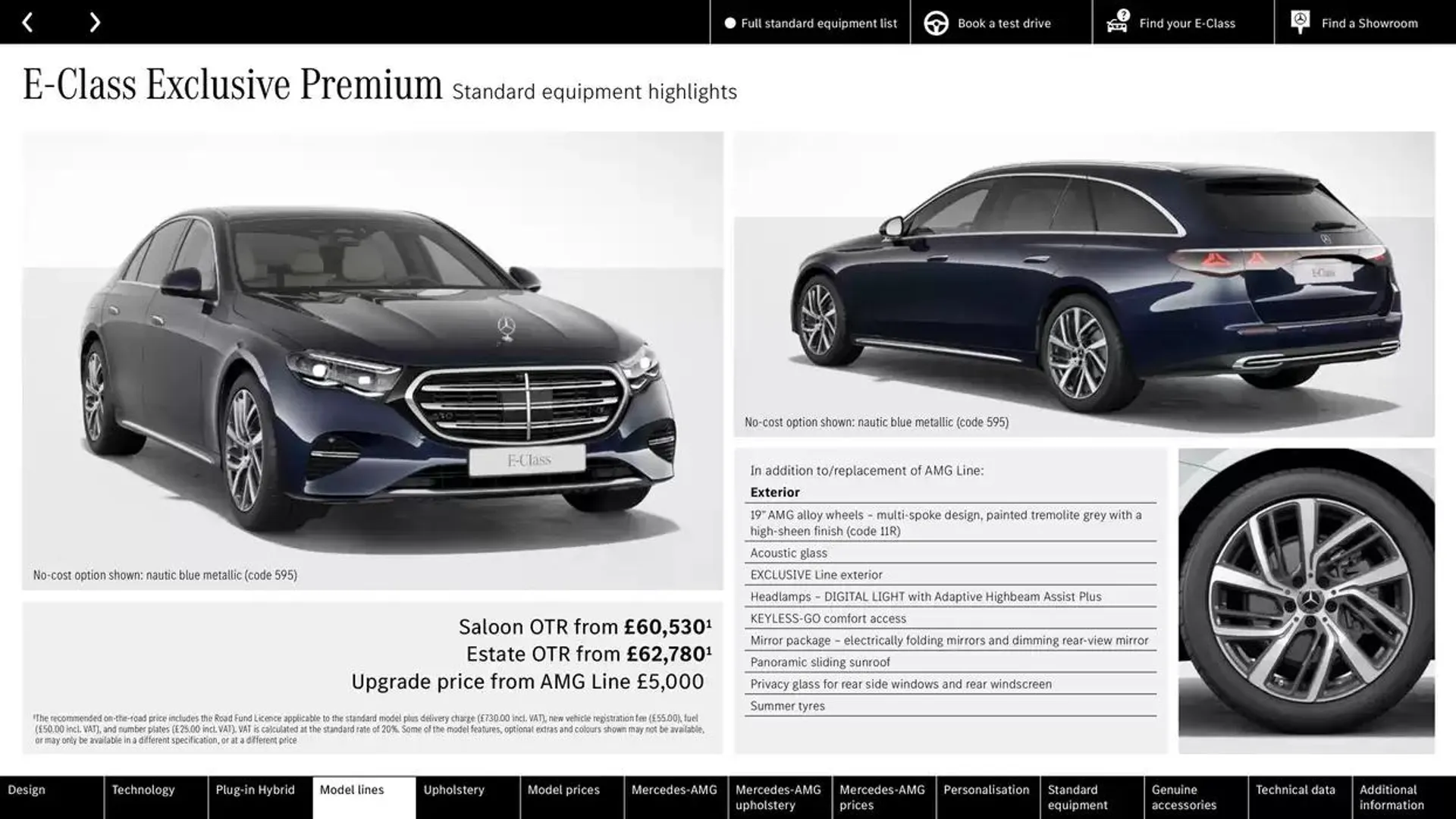 Mercedes Benz New E-Class Saloon from 11 October to 11 October 2025 - Catalogue Page 30