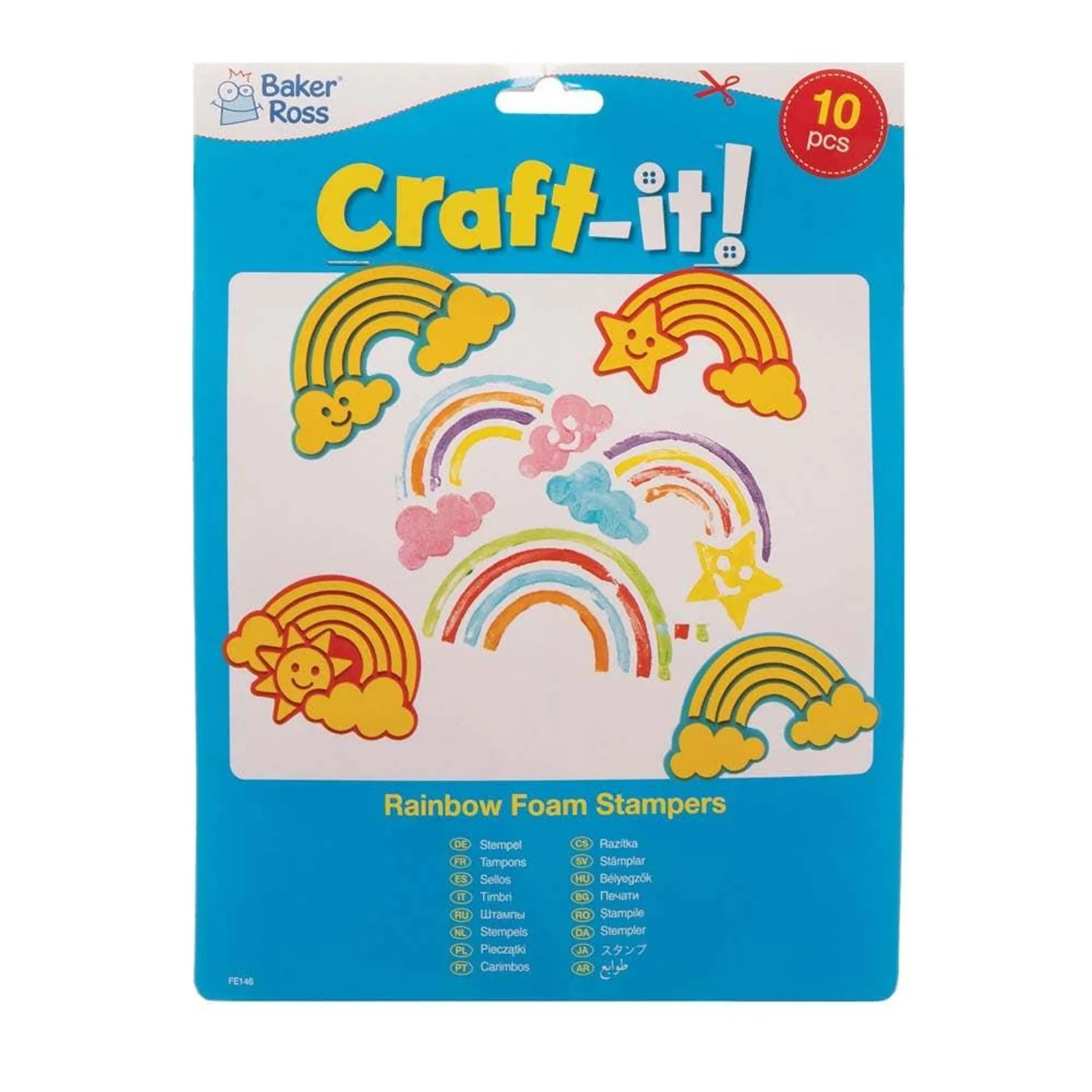 Rainbow Foam Stampers