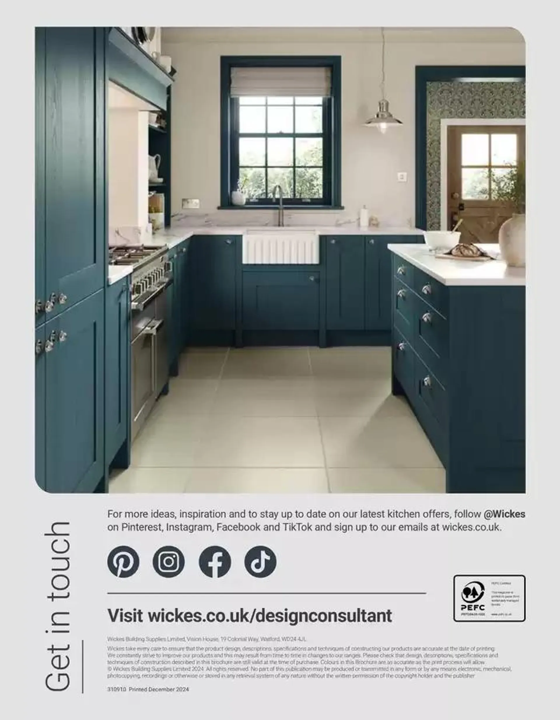  Wickes Kitchens Brochure from 16 December to 31 December 2024 - Catalogue Page 176