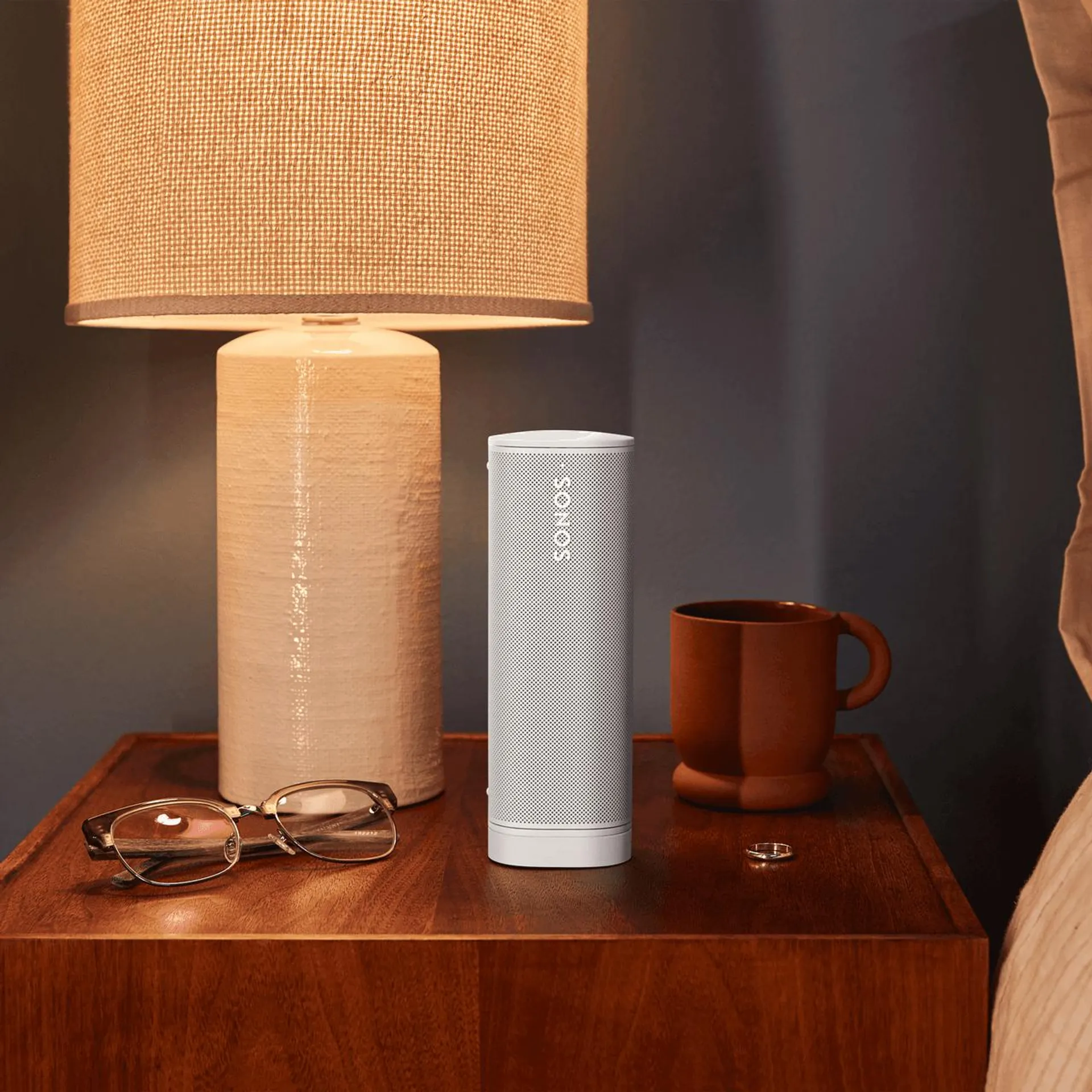 Sonos Roam Portable Multi Room Wireless Speaker with Amazon Alexa & Google Assistant - Black
