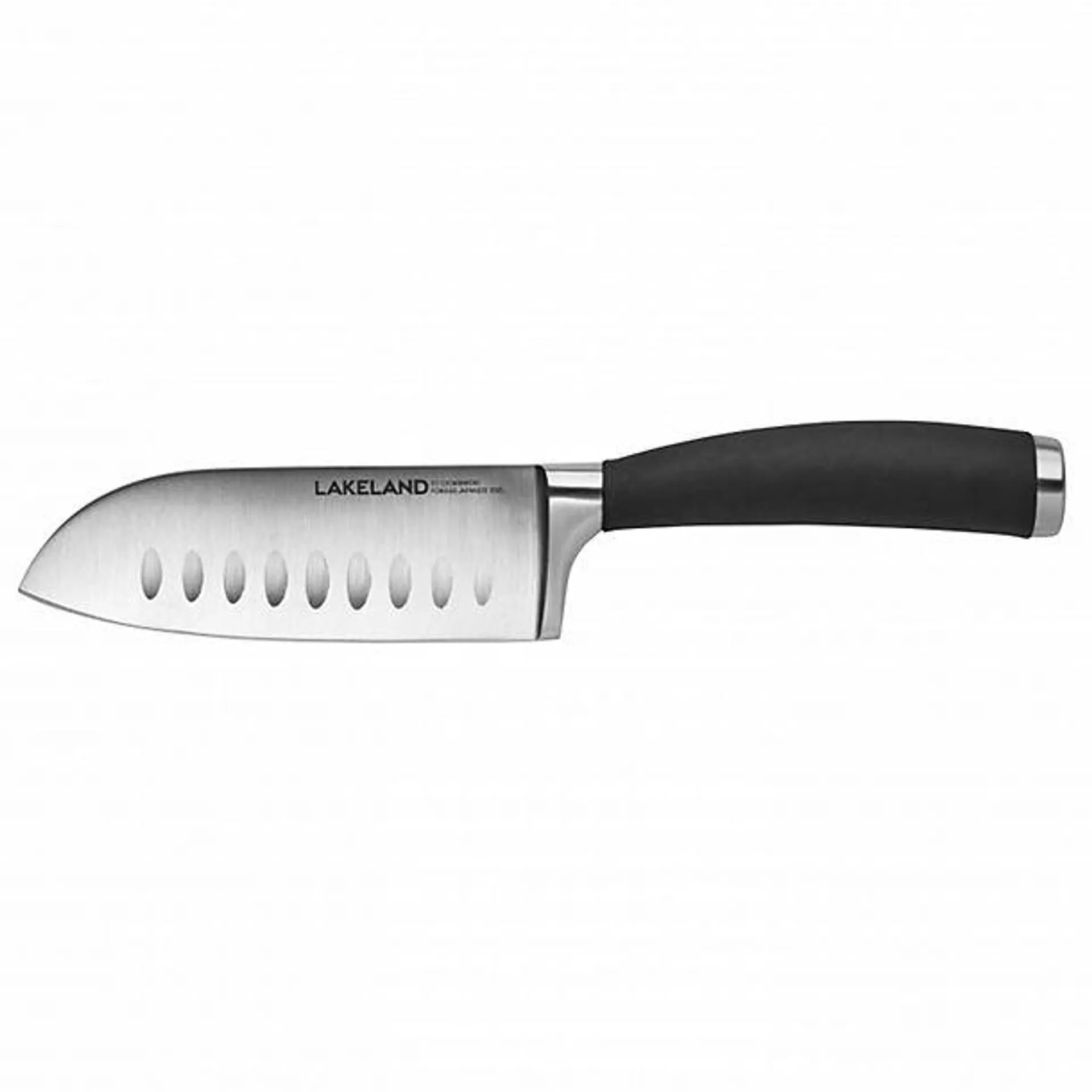 Lakeland Select-Grip Japanese Steel Santoku Knife 12cm Blade